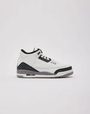 Jordan Air Jordan 3 Retro 'Cement Grey' Grade-School Energy Rise Scandi Clean