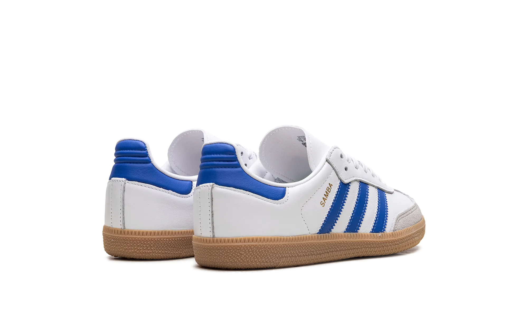 Comfortable Use Comfort   padding Samba OG PS "White Blue"
