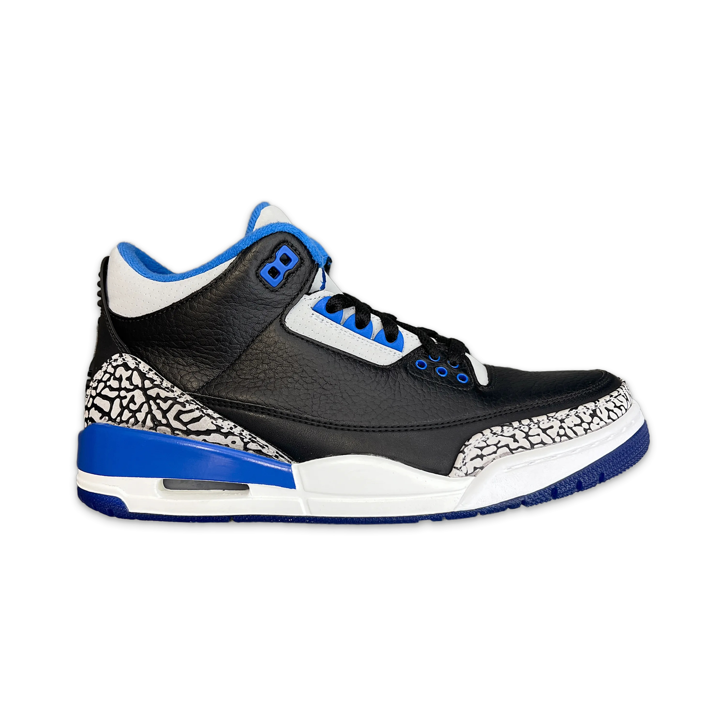 Sunset Jog Wedges Air Jordan 3 Retro ??Sport Blue??