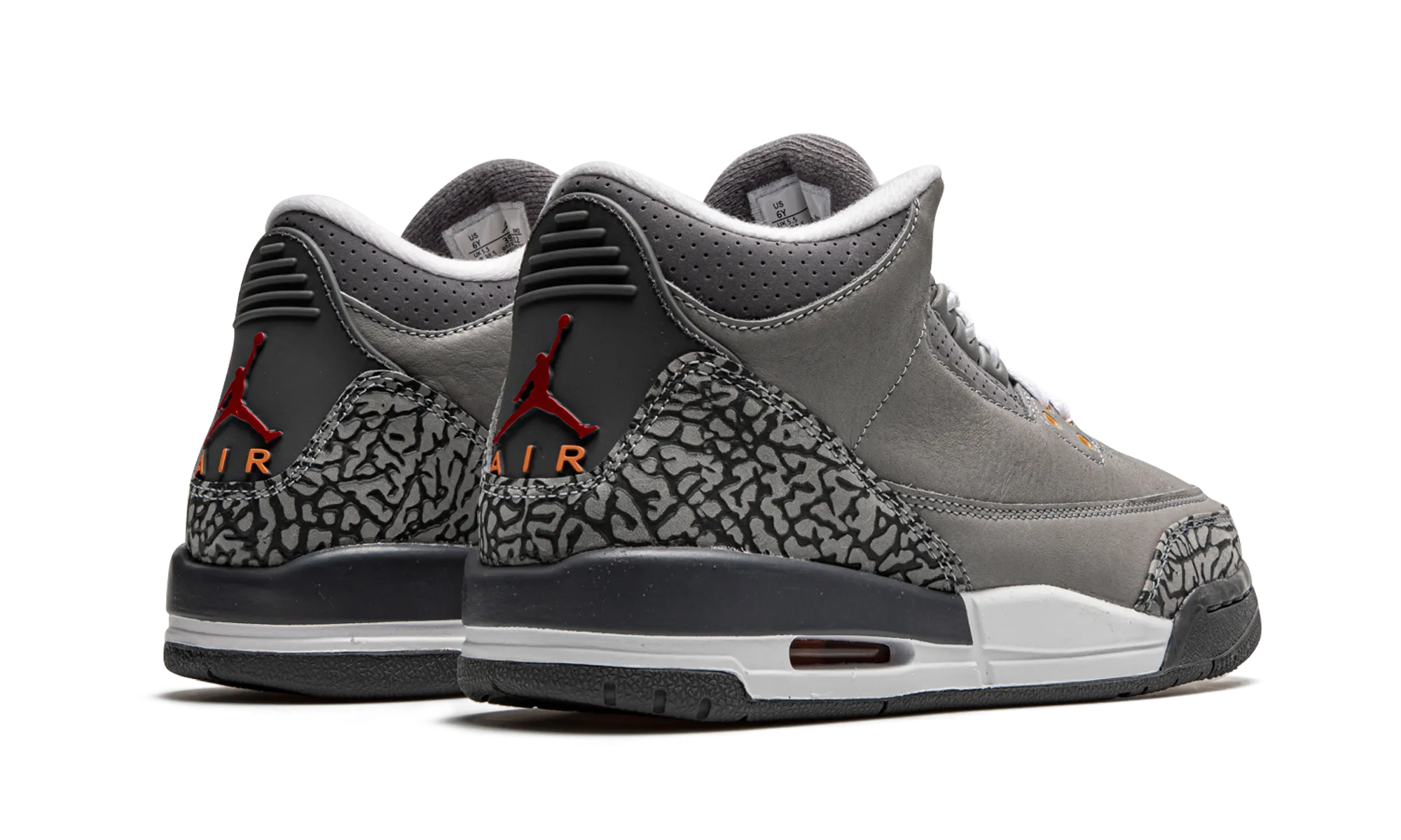 Air Jordan 3 Retro GS "Cool Grey" Join Step Airy Feel