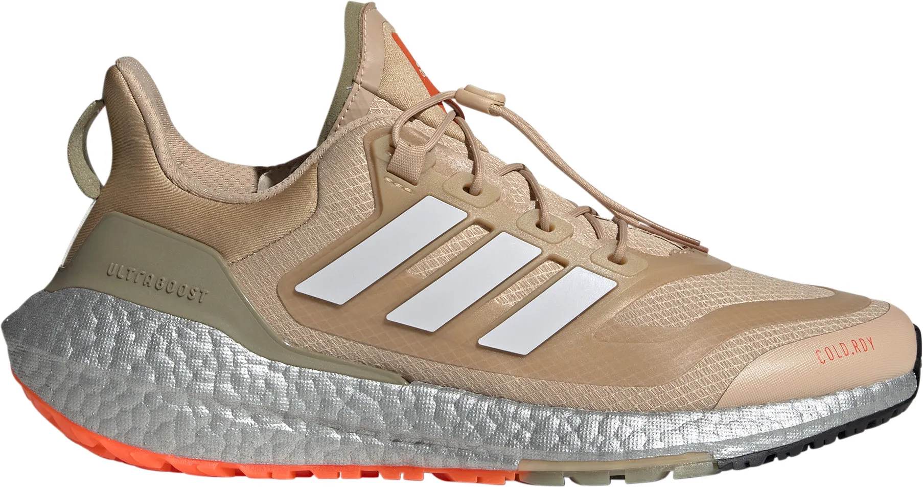 Break Ready adidas Ultra Boost 22 COLD.RDY 2 Mens Running Shoes - Brown