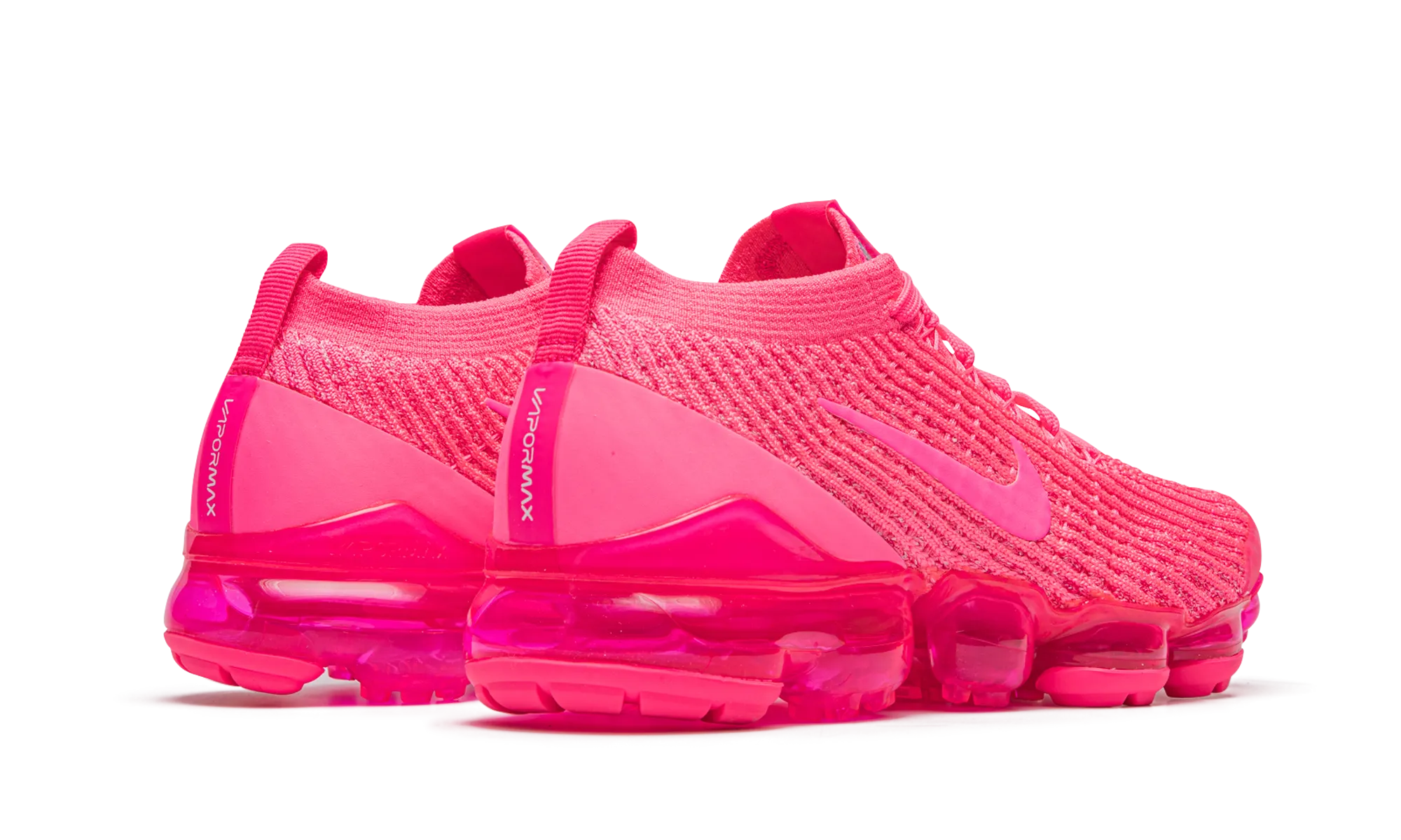 AIR VAPORMAX FLYKNIT 3 WMNS "Digital Pink" logo - zipped shoes plyometric training running gear