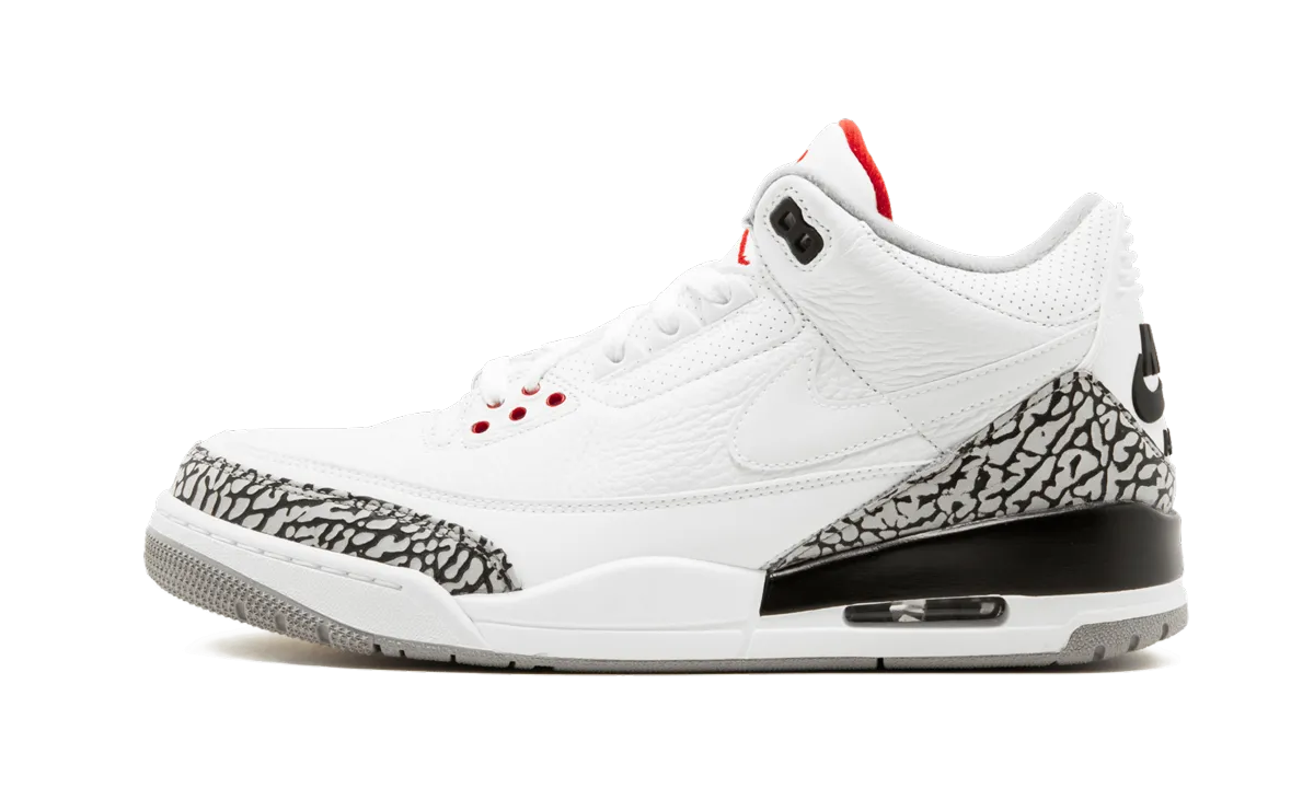 Air Jordan 3 Retro JTH NRG "JTH" Mesh Upper Stay Stylish