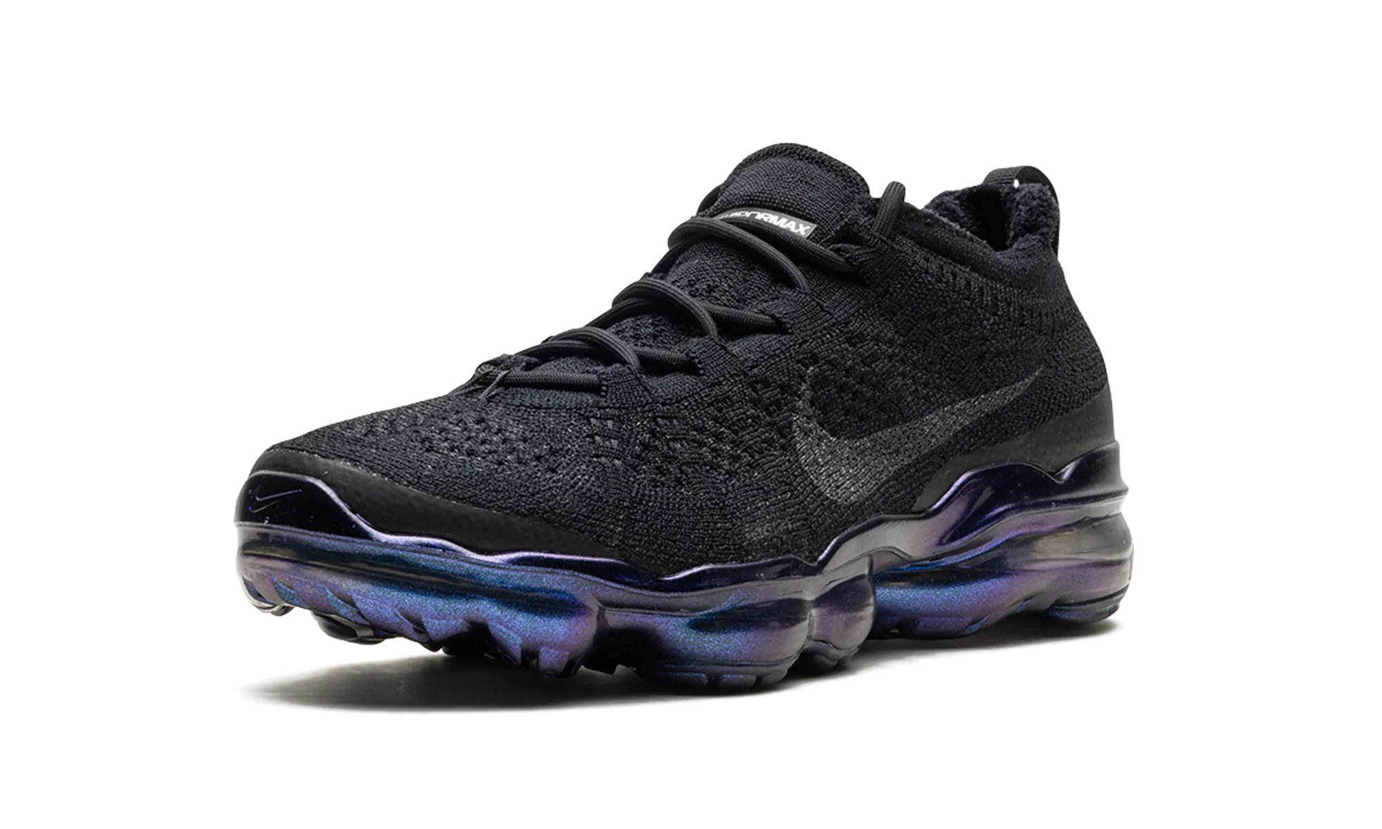 weekend running shoe time frame competitive - athlete shoes VAPORMAX 2023 FLYKNIT WMNS "Black Iridescent"