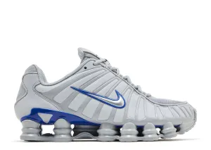 Nike Shox TL Wolf Grey Metallic Silver Blue well - designed running for energy boost