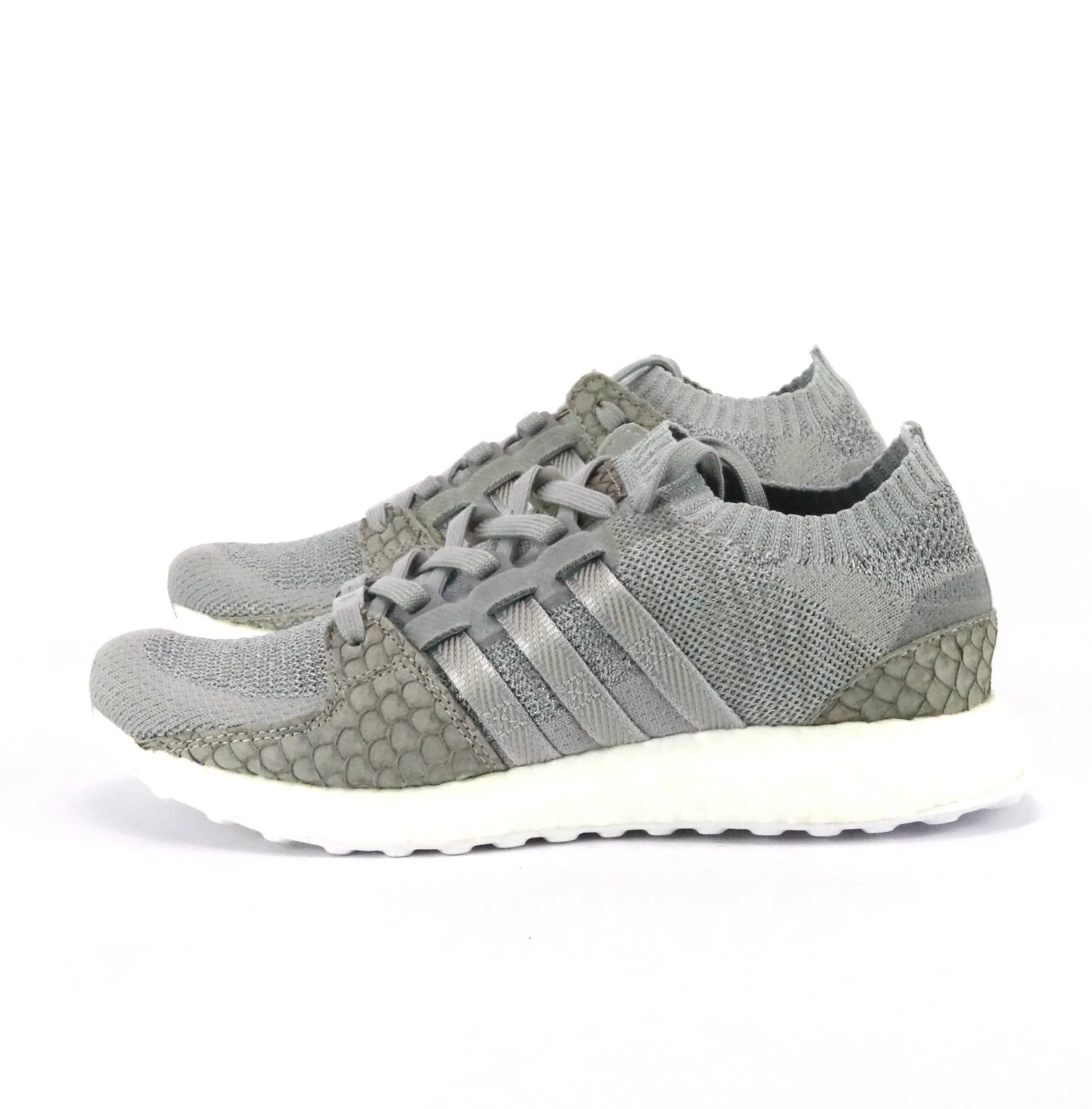 Adidas EQT Boost PK "King Push" Stone Ice Grey Narrow heel Toe Guard