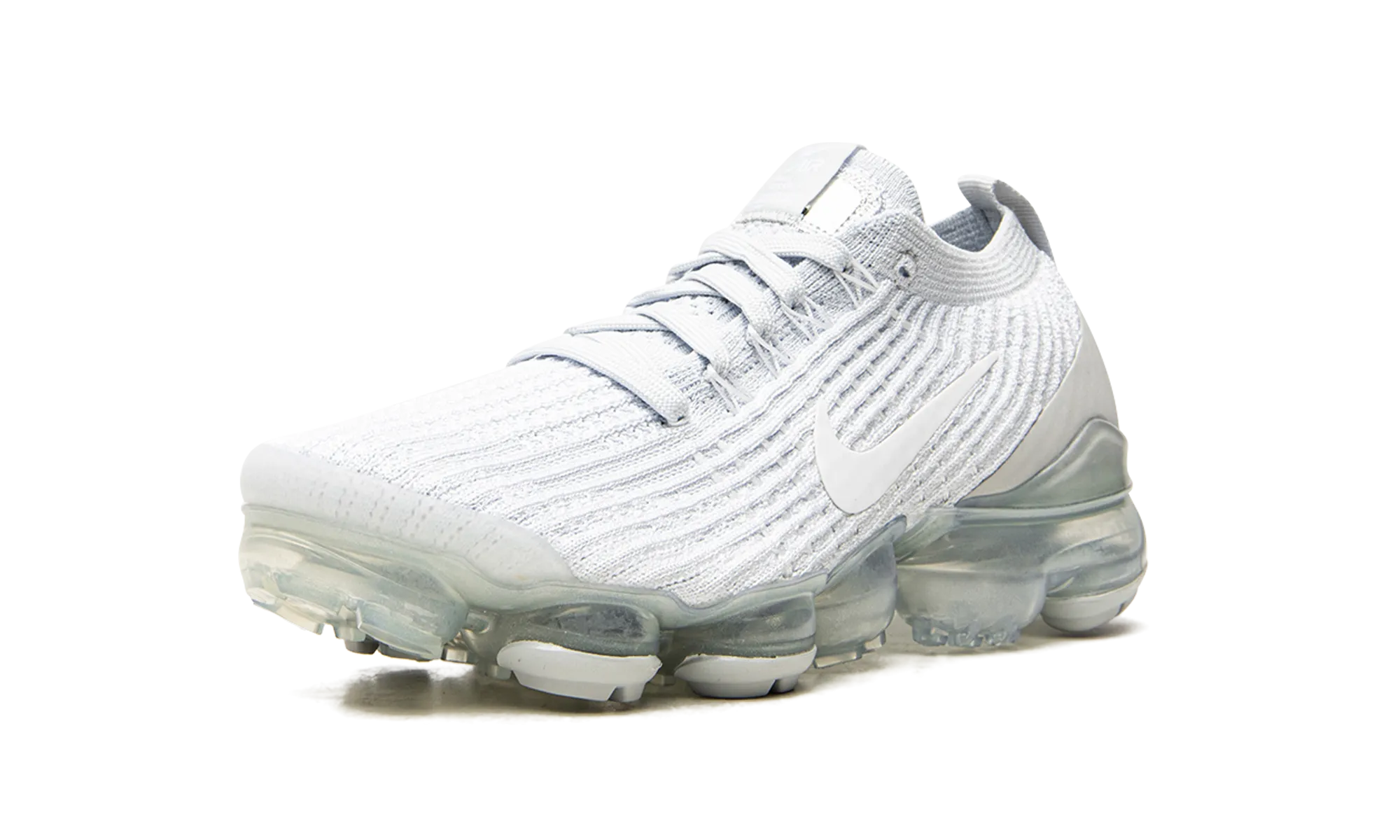 AIR VAPORMAX FLYKNIT 3 WMNS "Pure Platinum" running shoes for interval training