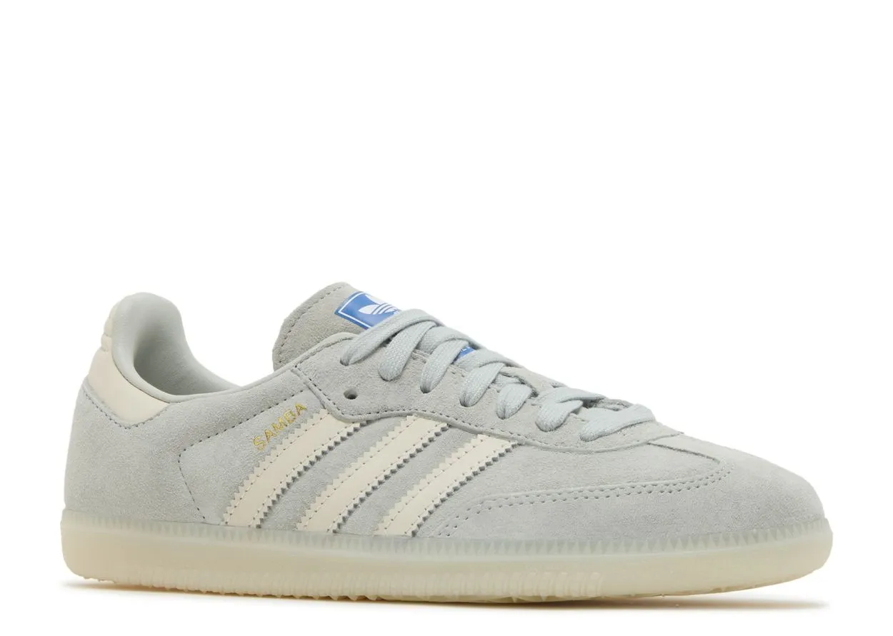 Clear Run Urban Sleek Adidas Samba OG Wonder Silver