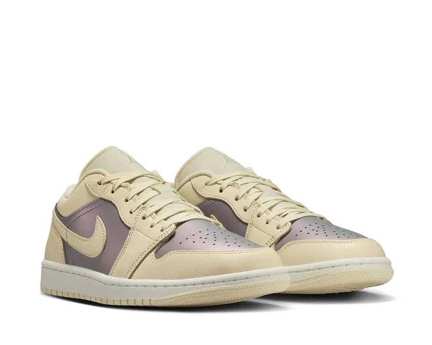 Air Jordan 1 Low SE W "Muslin" Pillow Base Mule Style