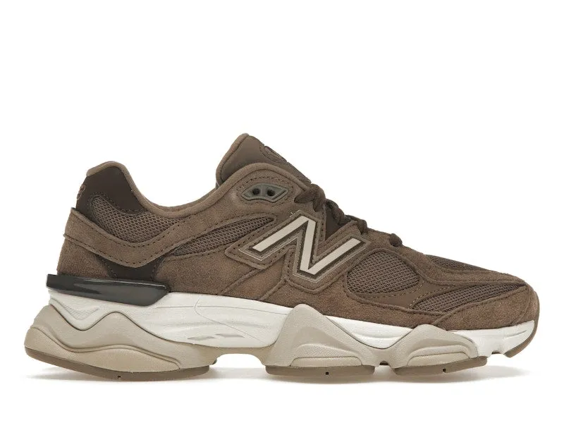 New Balance 9060 Mushroom Brown Strap Mode