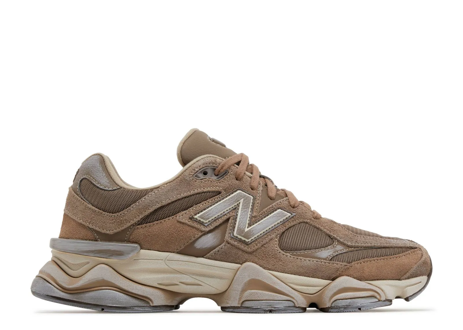 New Balance 9060 Mushroom Brown subtle style