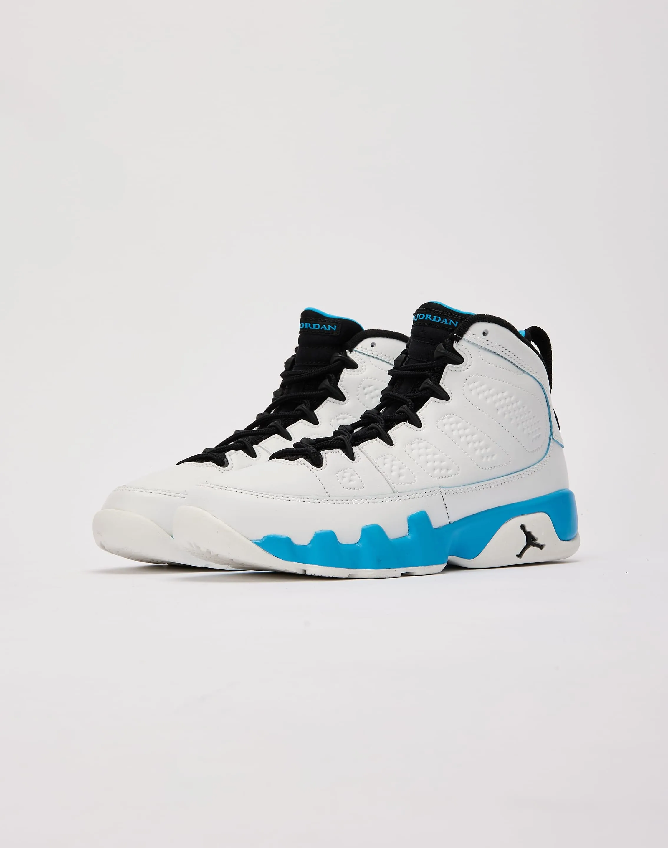 Matte Base Jordan Air Jordan 9 Retro 'Powder Blue' Grade-School