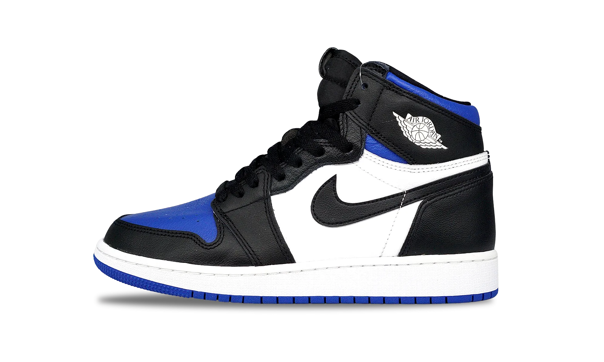Nike Jordan 1 Retro High Royal Toe 2020 GS (575441-041) Youth Size 5Y-7Y City Lifestyle