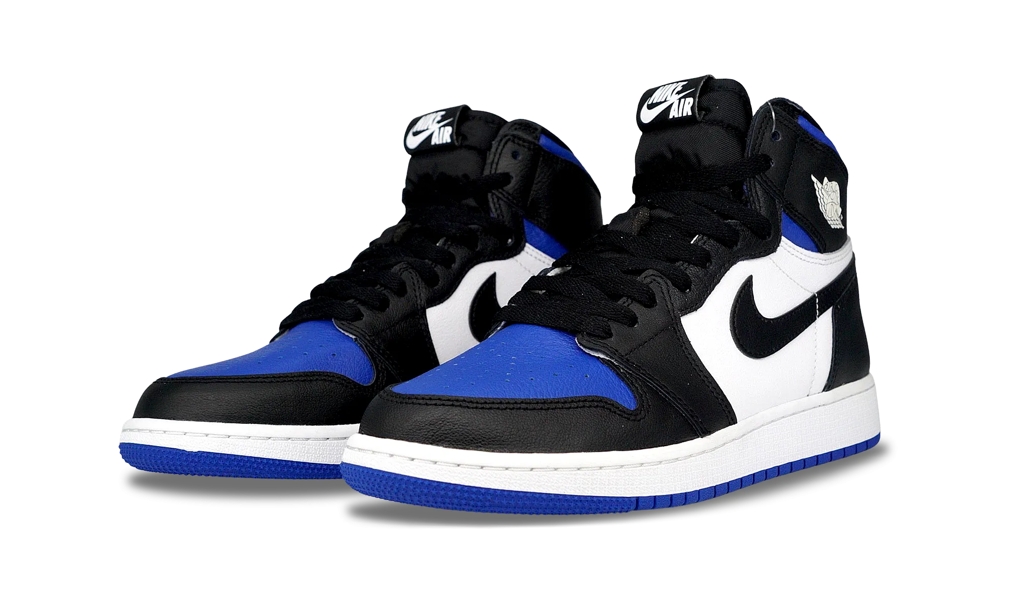 Nike Jordan 1 Retro High Royal Toe 2020 GS (575441-041) Youth Size 5Y-7Y Classic Silhouette
