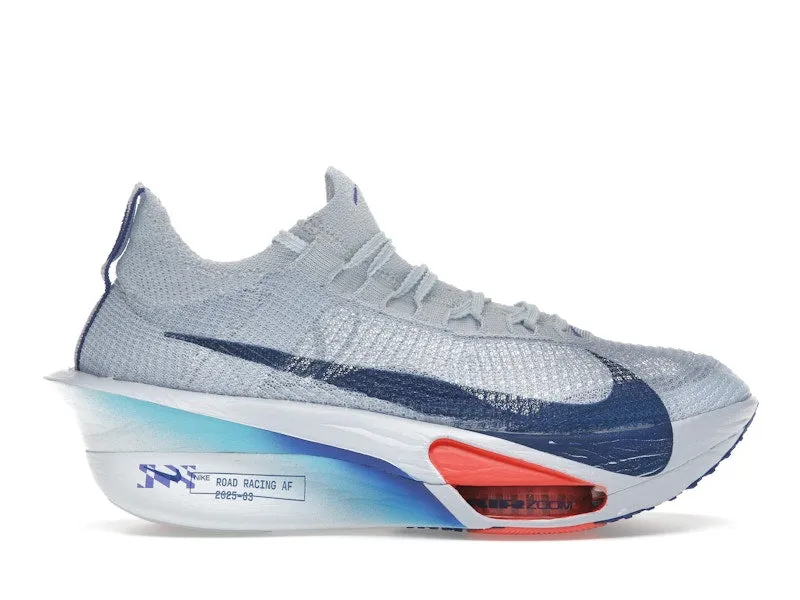 running in smooth tracks shoes Nike Air Zoom Alphafly Next% 3 Football Grey Ghost Persian Violet Blue Void