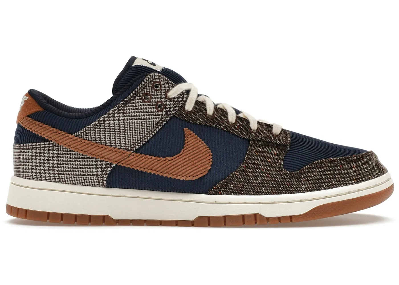 Nike Dunk Low Tweed Midnight Navy Corduroy Smart Casual