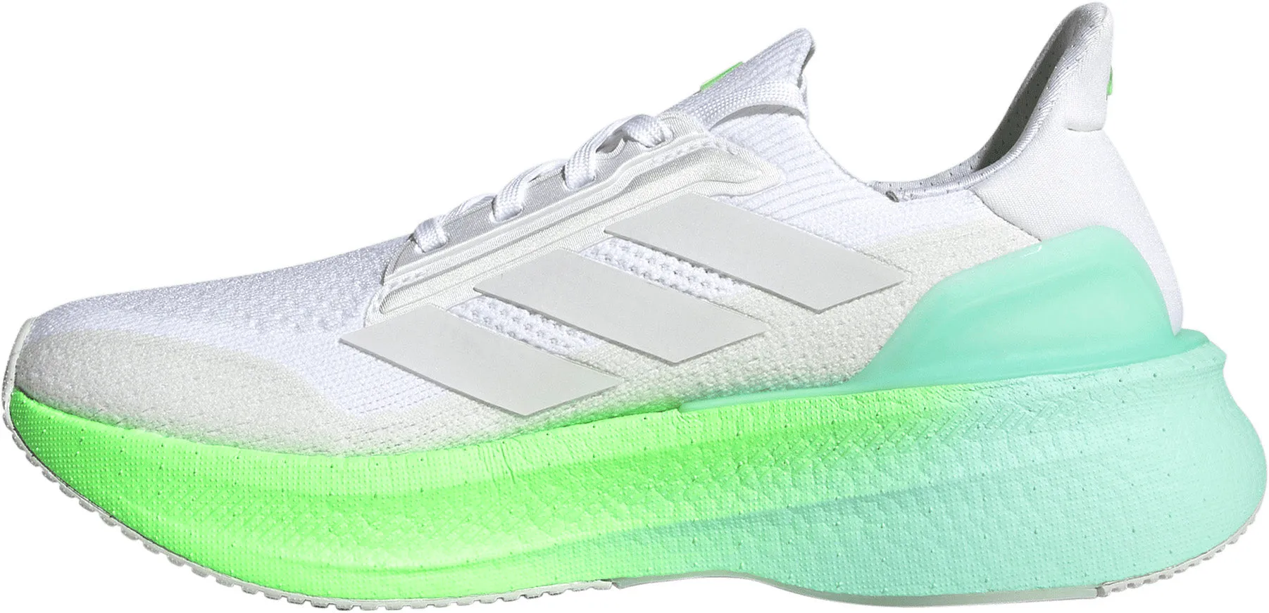 adidas Ultra Boost 5X Womens Running Shoes - White Cushioned Feel Comfort experience