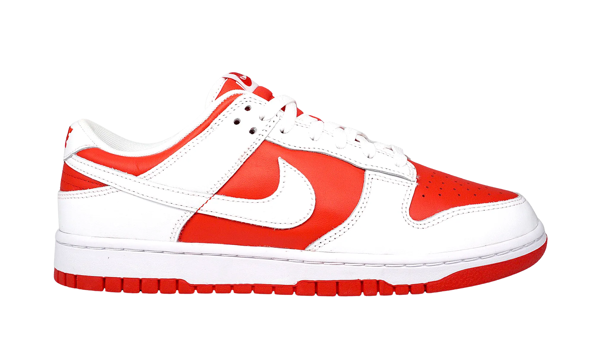 Nike Dunk Low Championship Red 2021 (DD1391-600) Men's Size 6-11 Smooth Surface Shoe Game