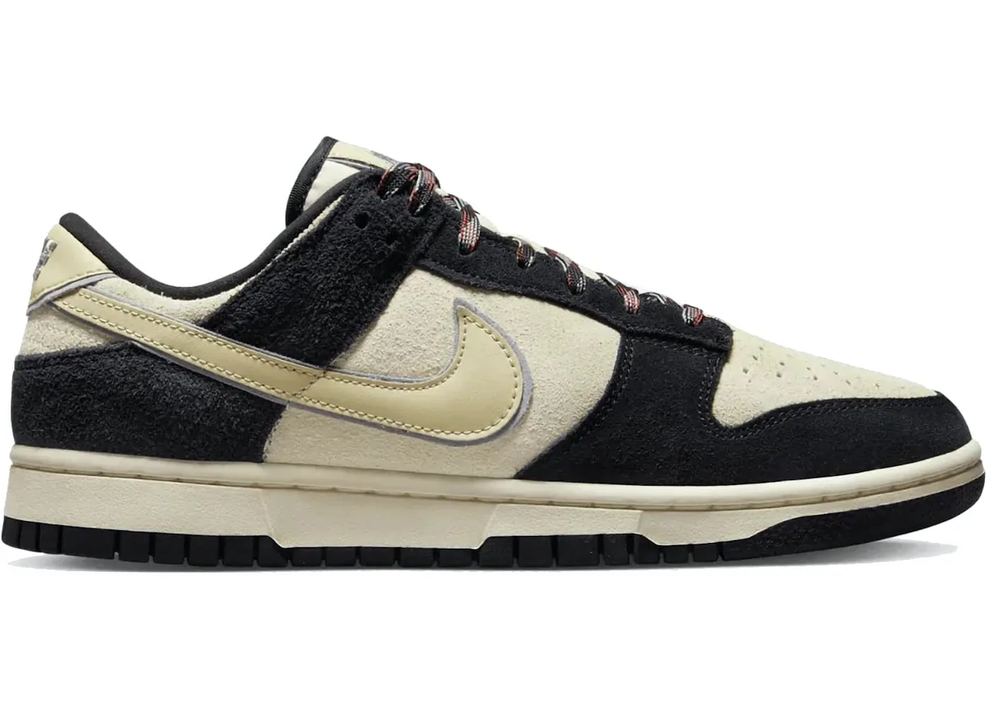 Nike Dunk Low LX Black Team Gold (W) Classic Silhouette Stone Path