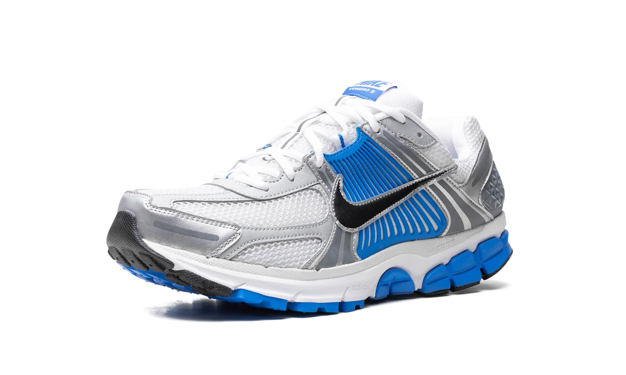 Zoom Vomero 5 "Metallic Silver/Photo Blue" running clubs