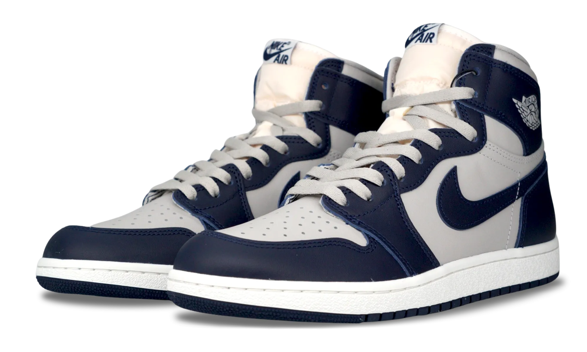 Nike Jordan 1 Retro High '85 Georgetown 2022 (BQ4422-400) Men 9-12 Running Errands Easy Pairing