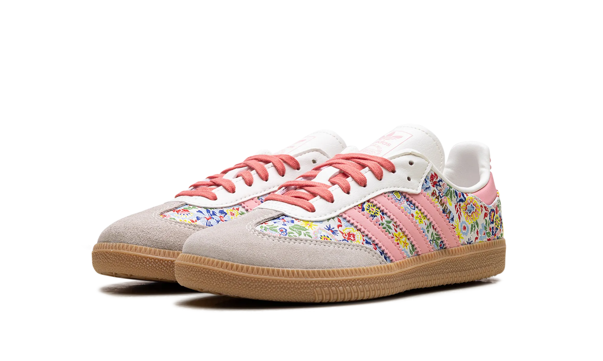 Samba OG PS "Liberty London Floral Embroidery" lace up closure