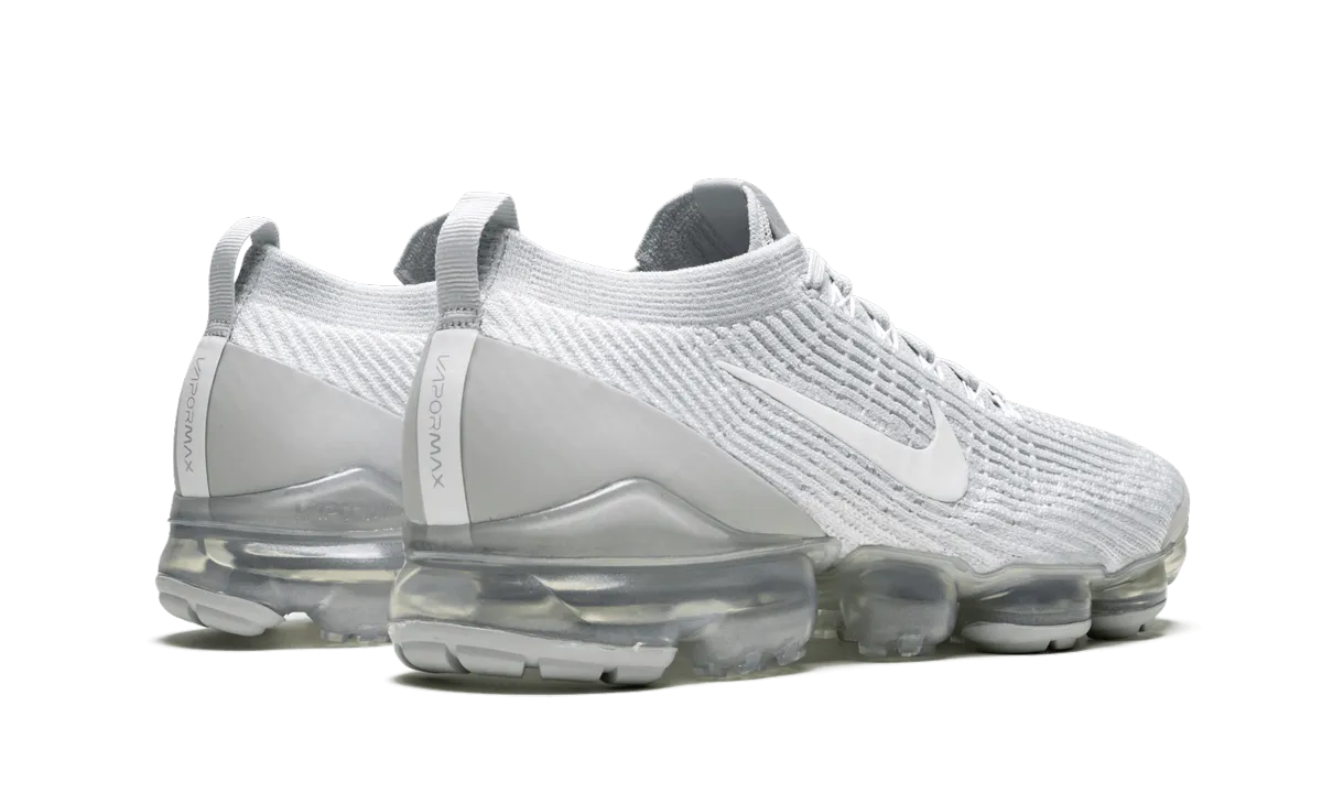 Air Vapormax Flyknit 3 "Pure Platinum" adult running wear Eco Friendly