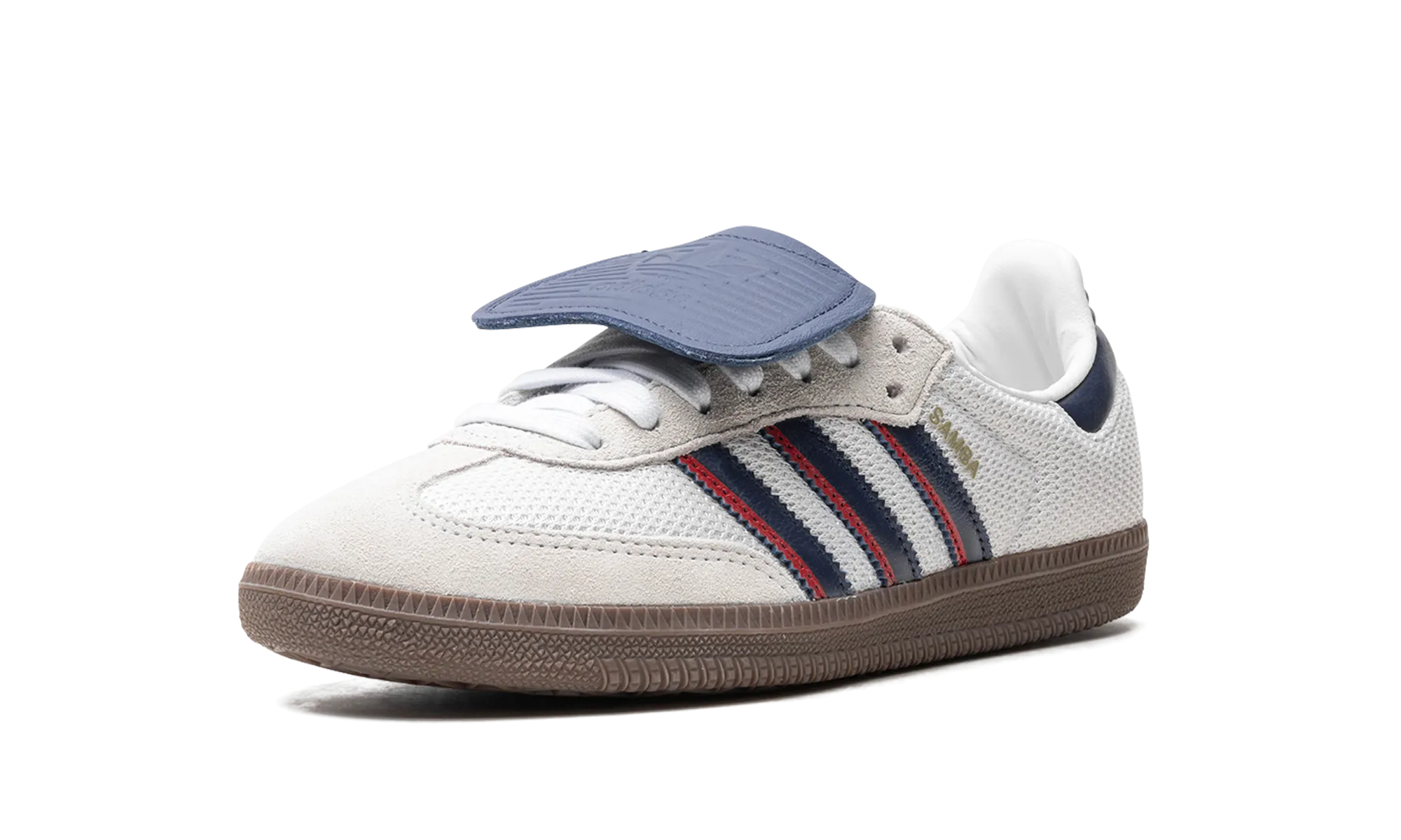 Samba LT "Crystal White Dark Blue" Work Day Fit