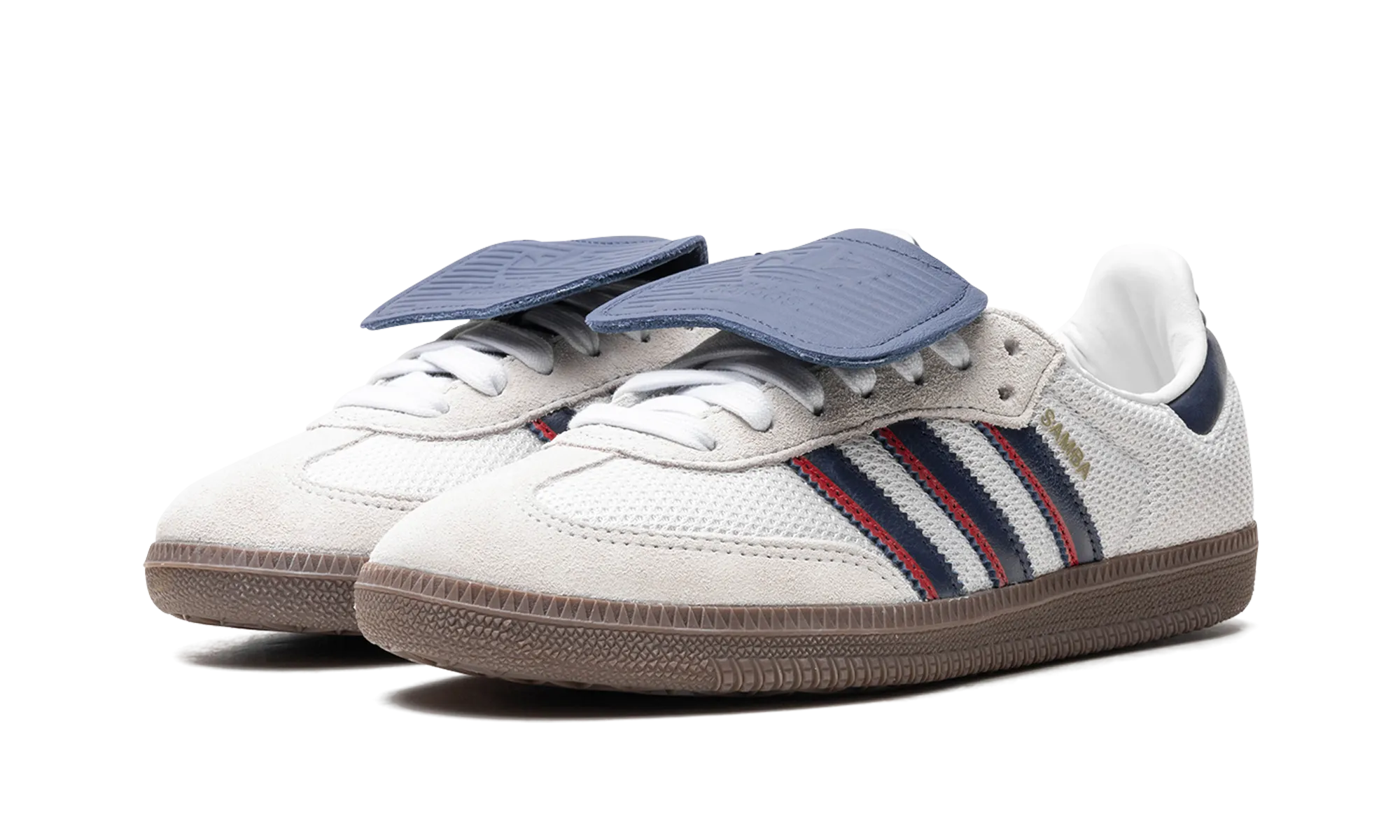 Samba LT "Crystal White Dark Blue" AnkleSupport