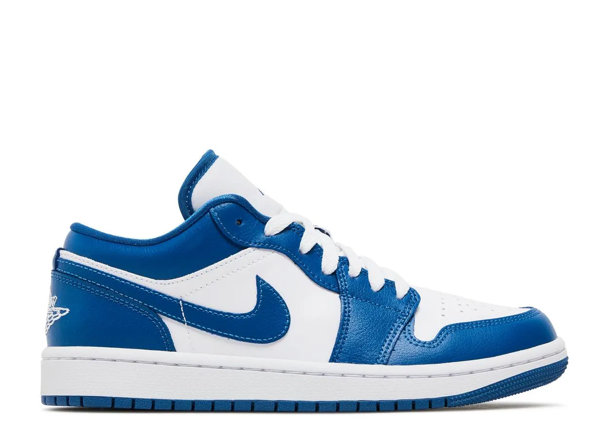 Air Jordan 1 Low Marina Blue Grass Step