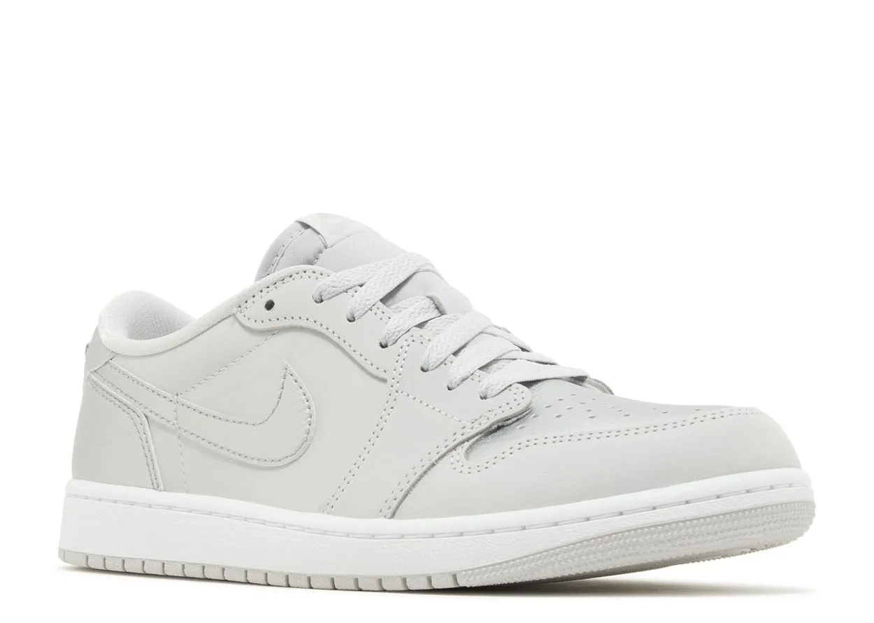EVA sole Fashionable Air Jordan 1 Low OG Metallic Silver
