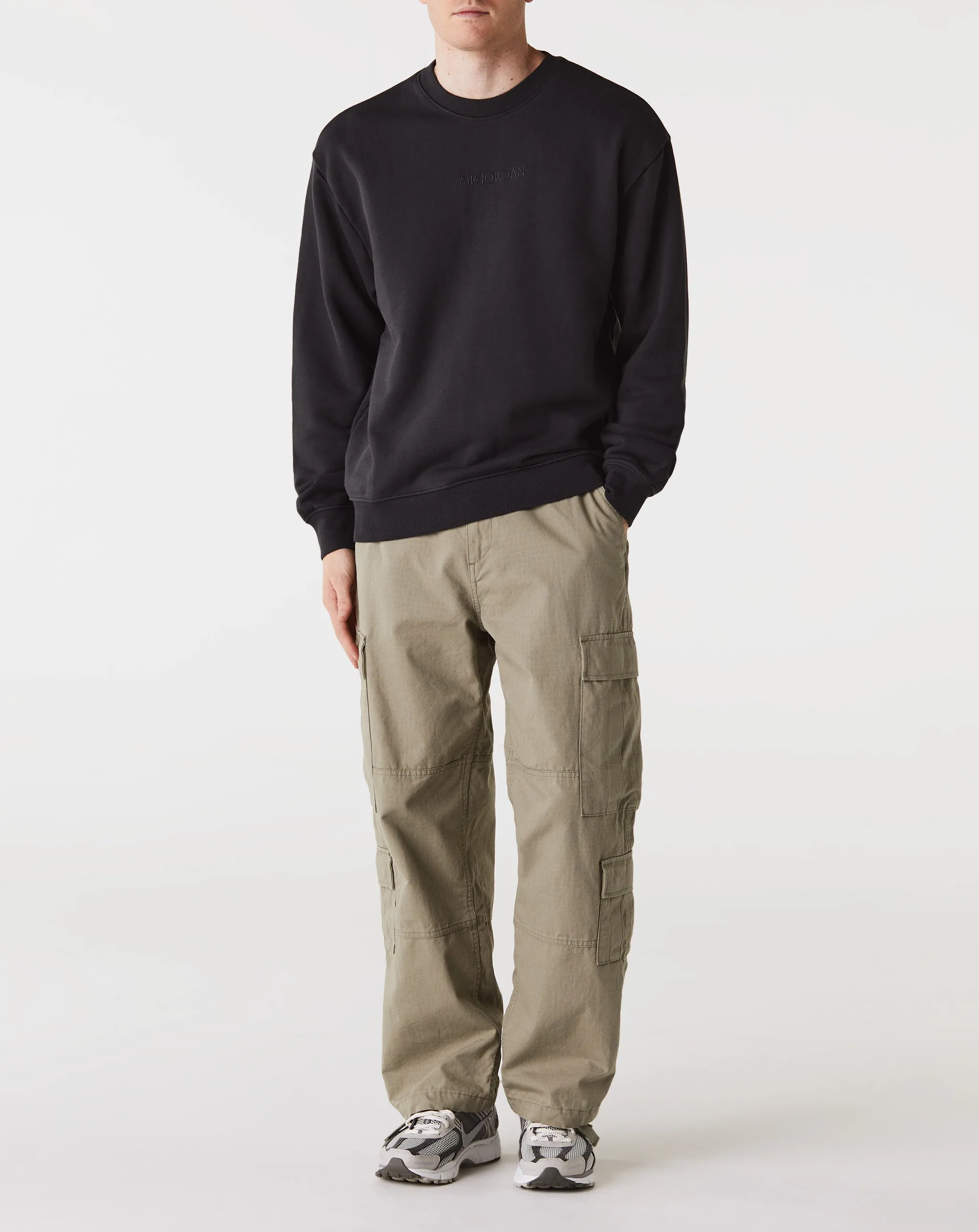 Wordmark Fleece Crewneck Calm Step