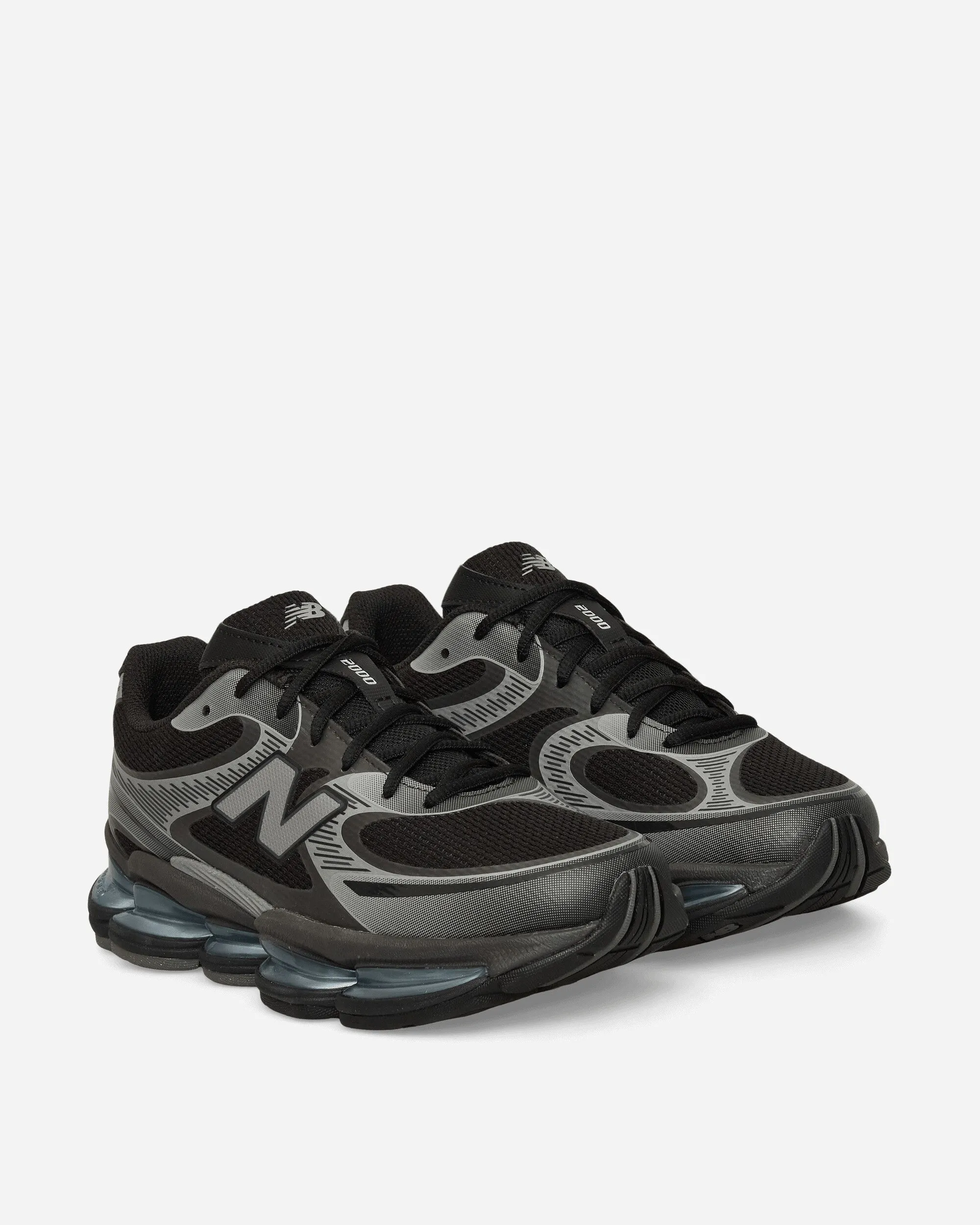 ABZORB 2000 Sneakers Black / Dark Silver Metallic / Light Chrome Blue Field Fast