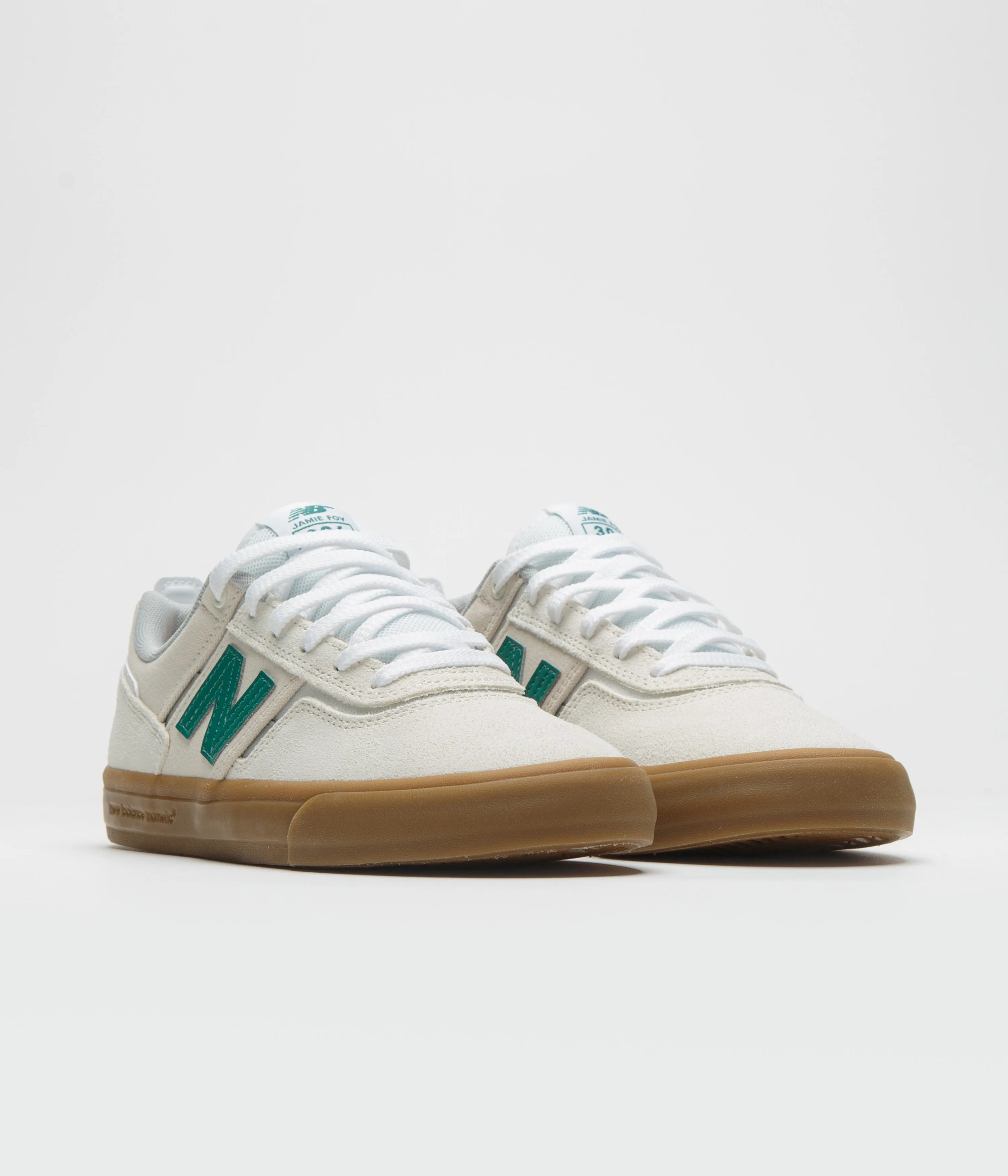 closed-toe New Balance Numeric 306 Jamie Foy Shoes - Sea Salt Supportive Neutral Glow