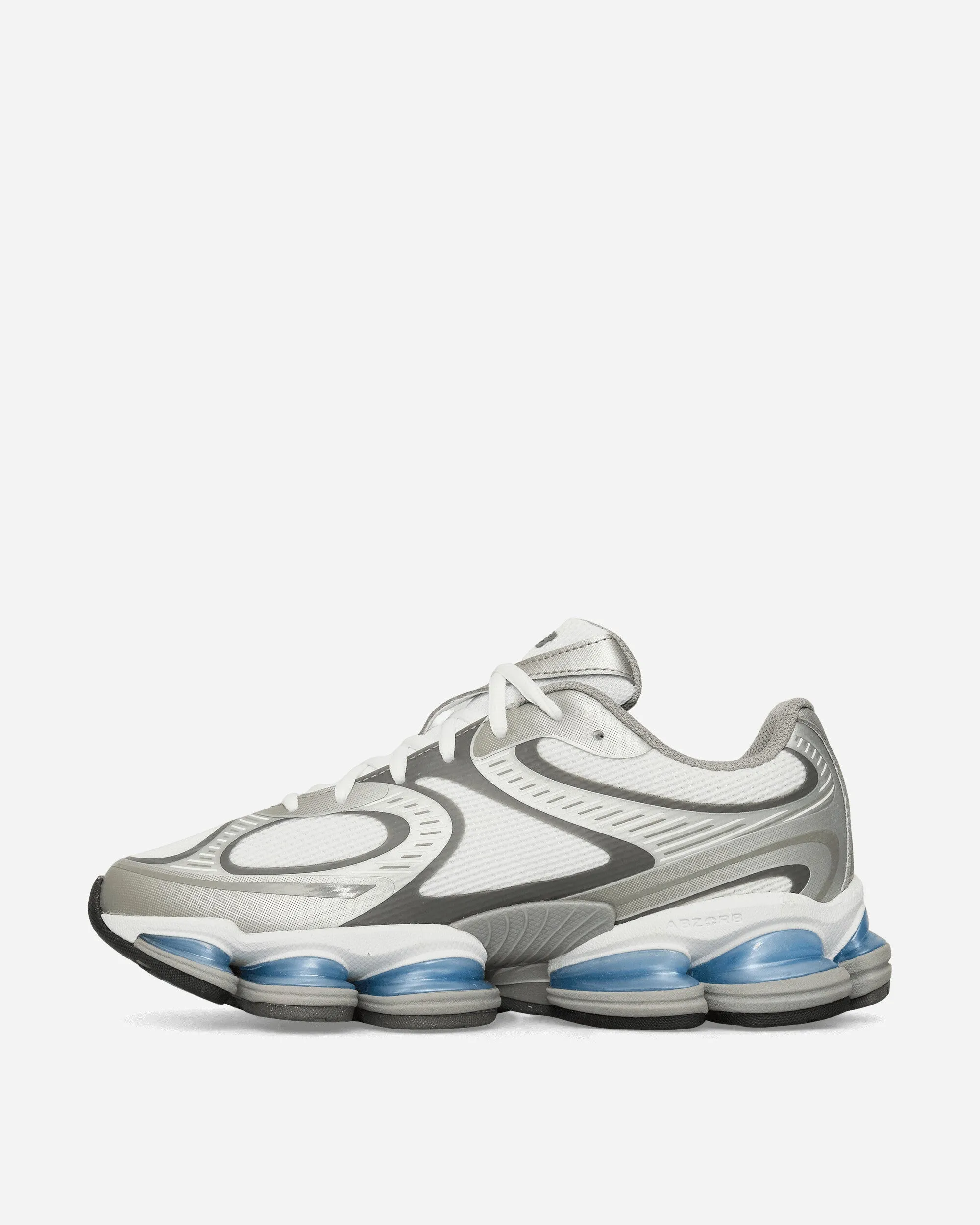 ABZORB 2000 Sneakers White / Silver Metallic / Castlerock Pair Quick Trail Ease