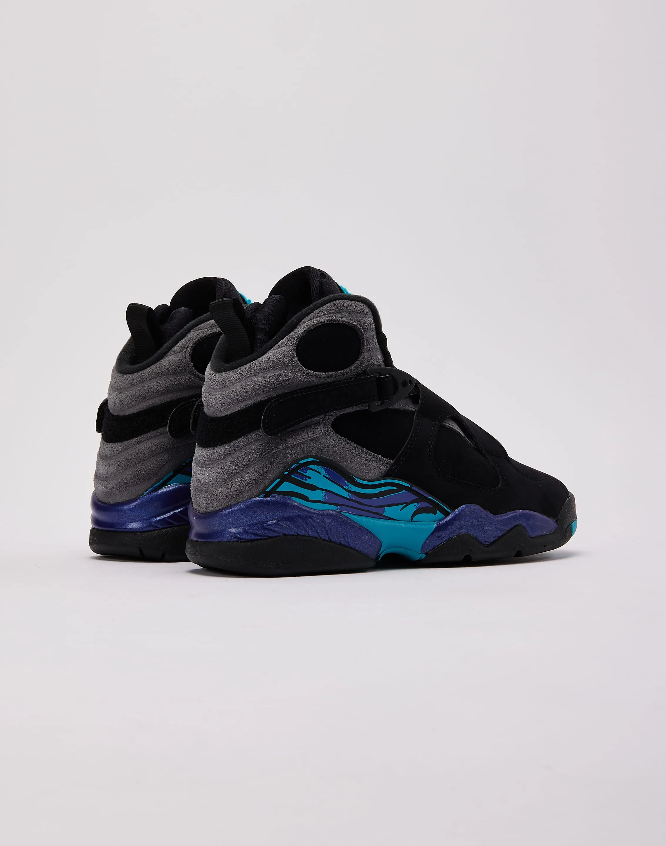 Clear Glow Rich Glow Jordan Air Jordan 8 Retro 'Aqua' Grade-School