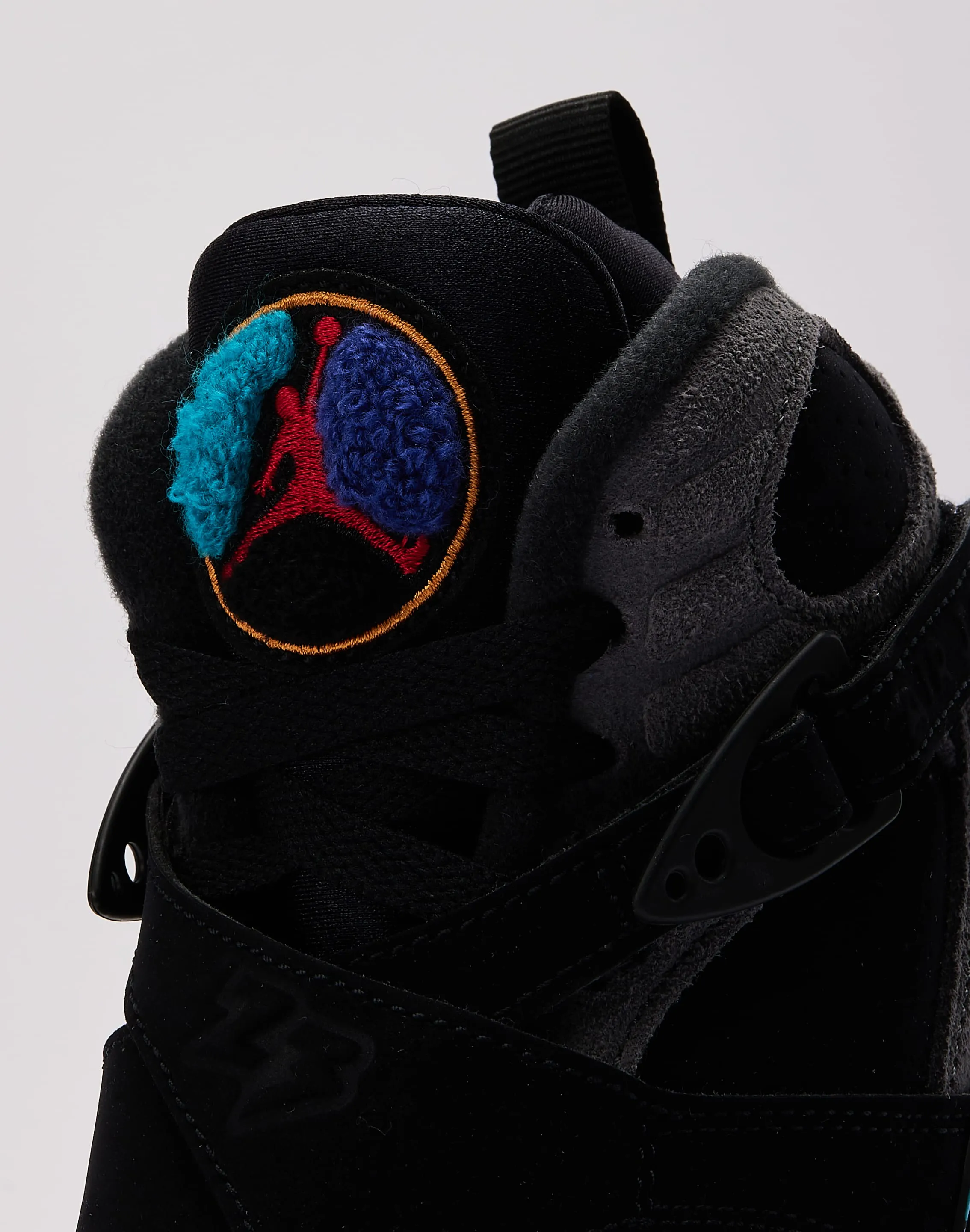 Pair Quick Comfort Platform Jordan Air Jordan 8 Retro 'Aqua' Grade-School