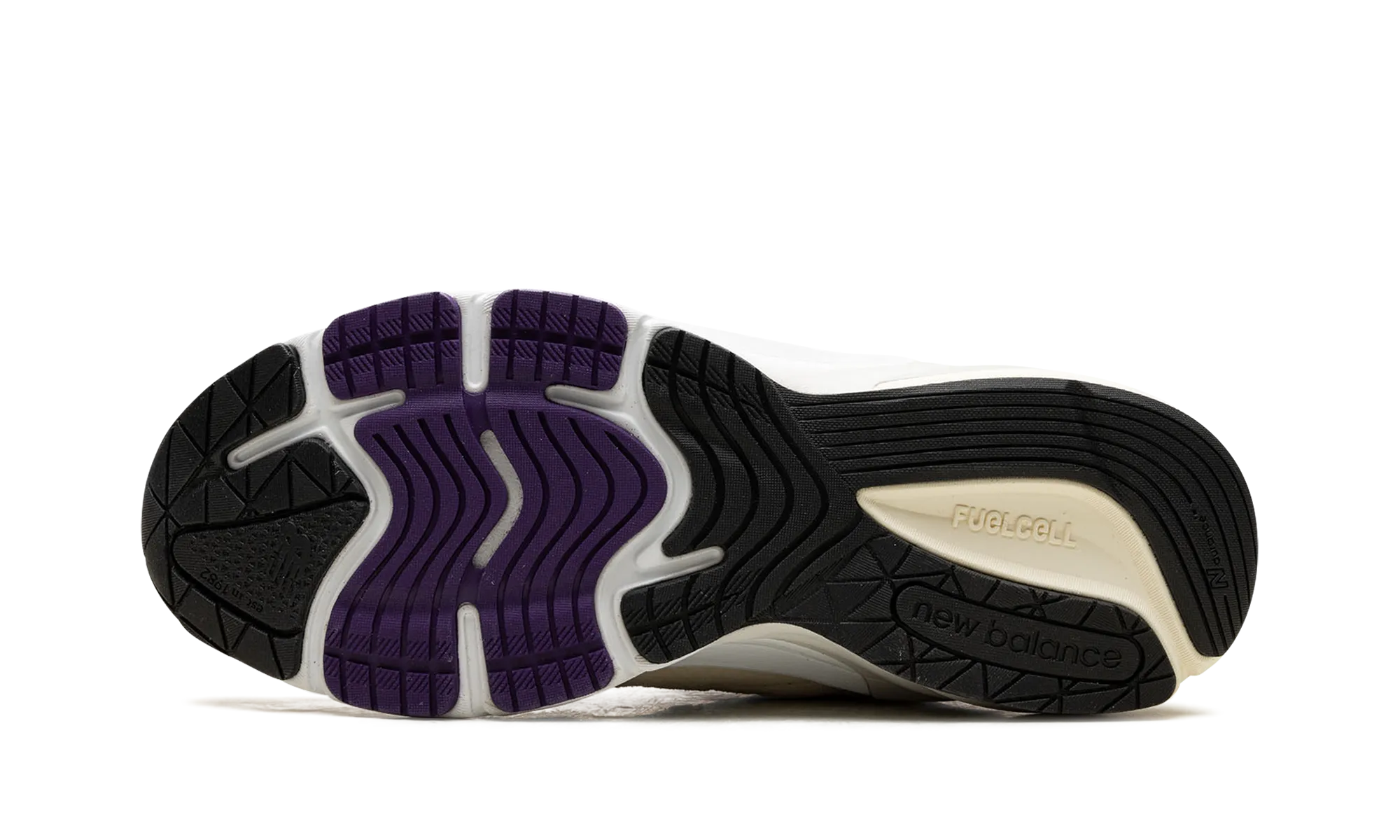 Slip On Child Pace 990v6 "Made In USA - Teddy Santis White Black Plum"