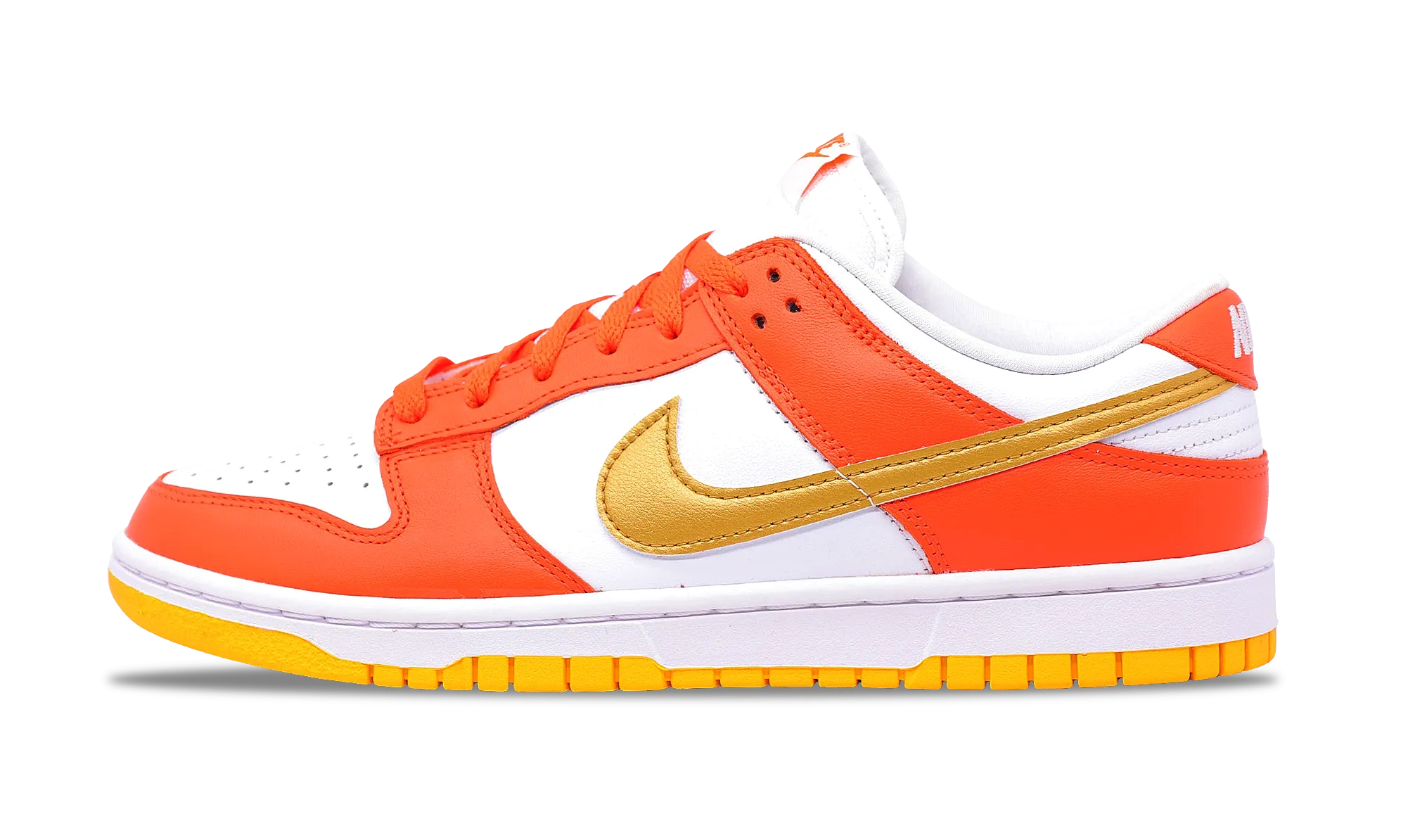 Nike Dunk Low Orange University Gold 2021 (W) (DQ4690-800) Women's Size 7W-10W Lake Step Walk Day