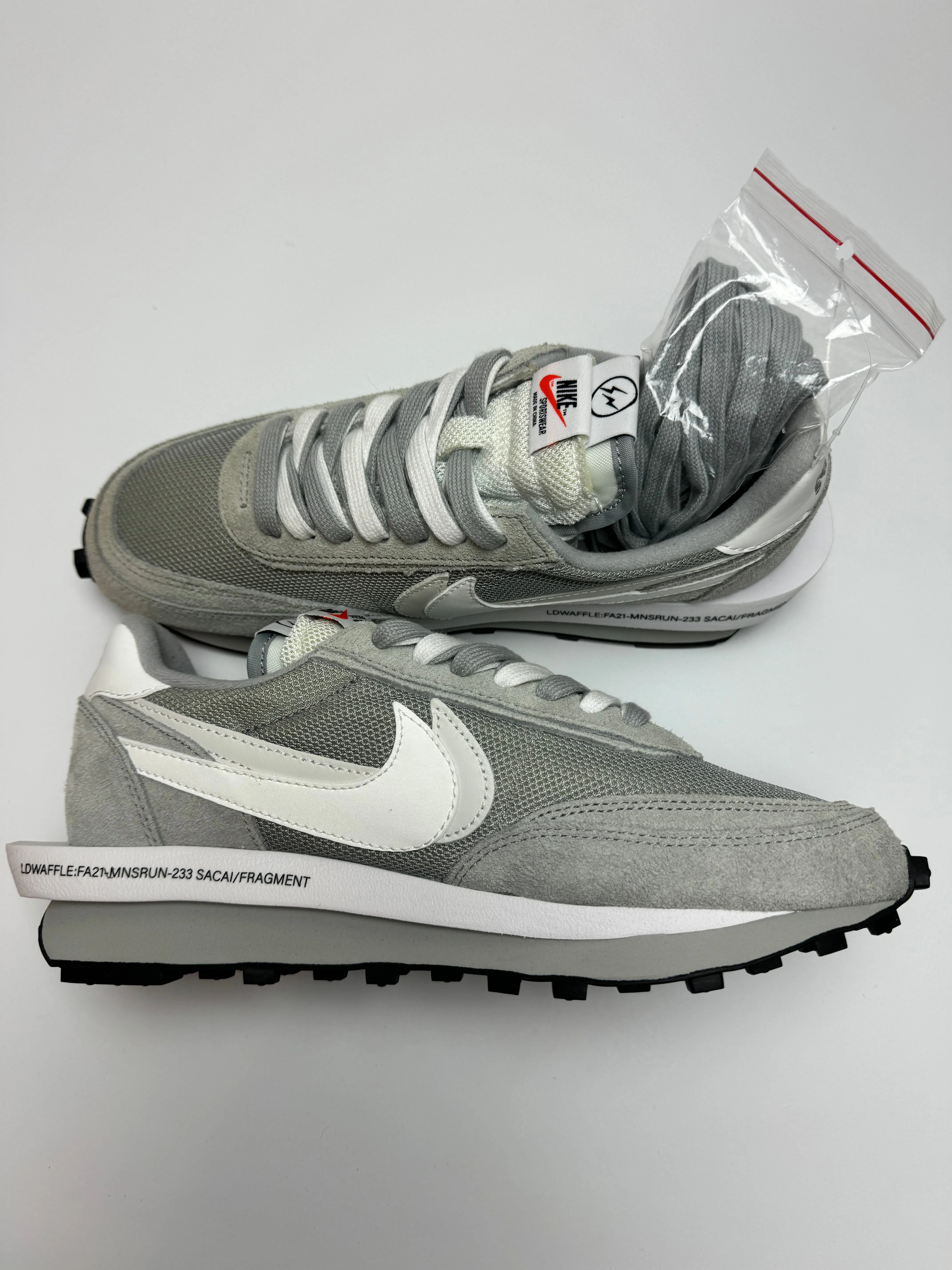 Nike LD Waffle "Sacai Fragment grey" Street Fashioned