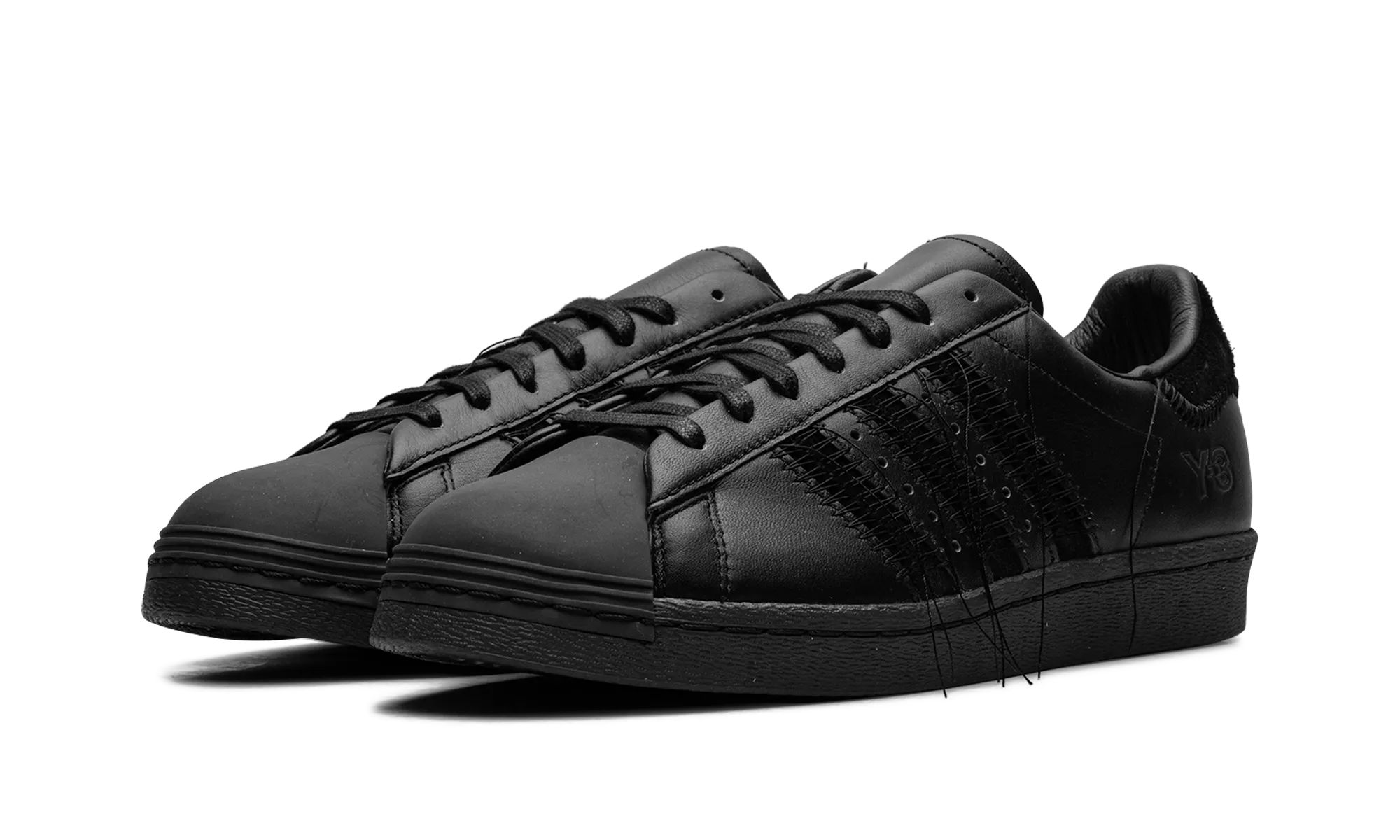 Wedge Heel Drive Ready Y-3 Superstar "Black"