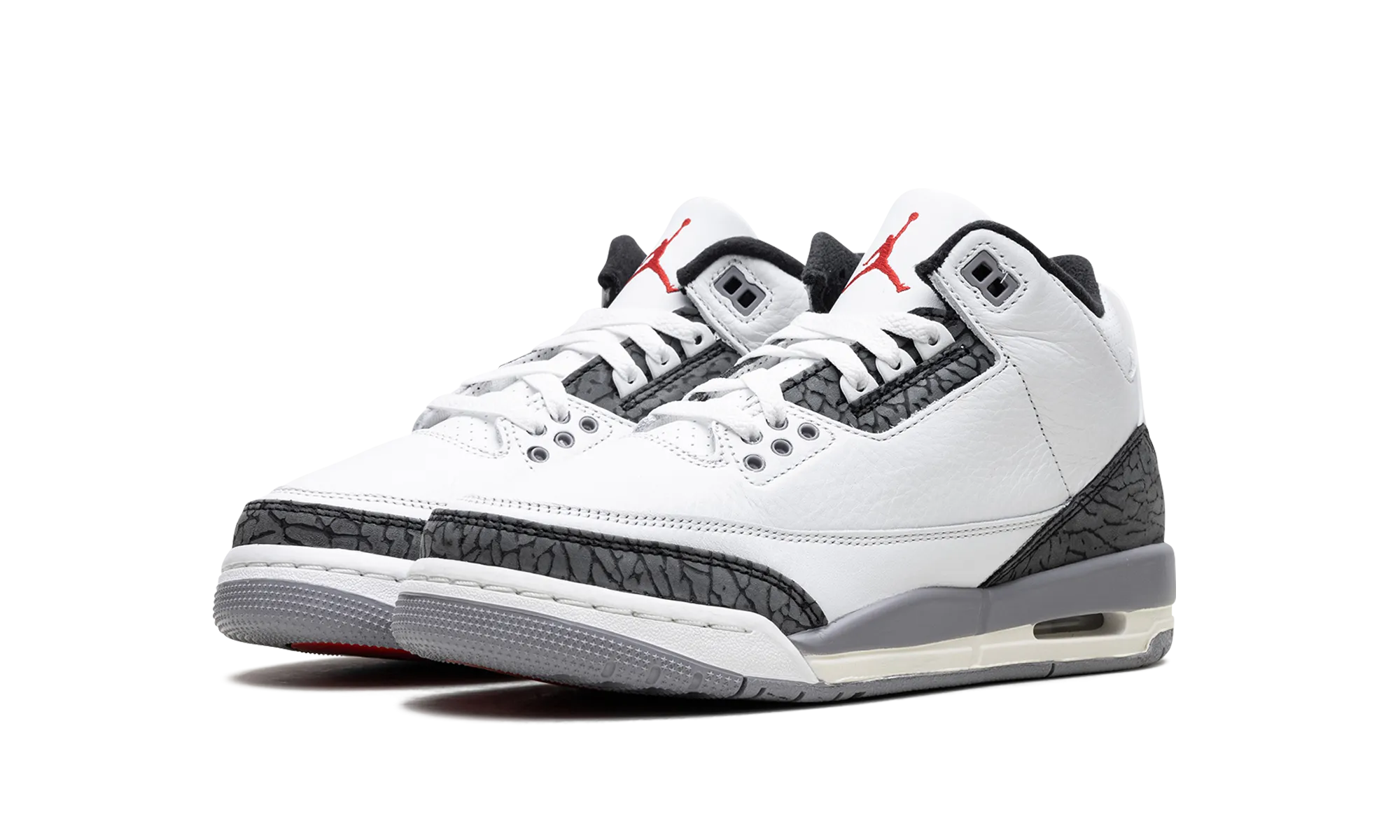 Air Jordan 3 GS "Cement Grey" Fresh Tone Versatile Look