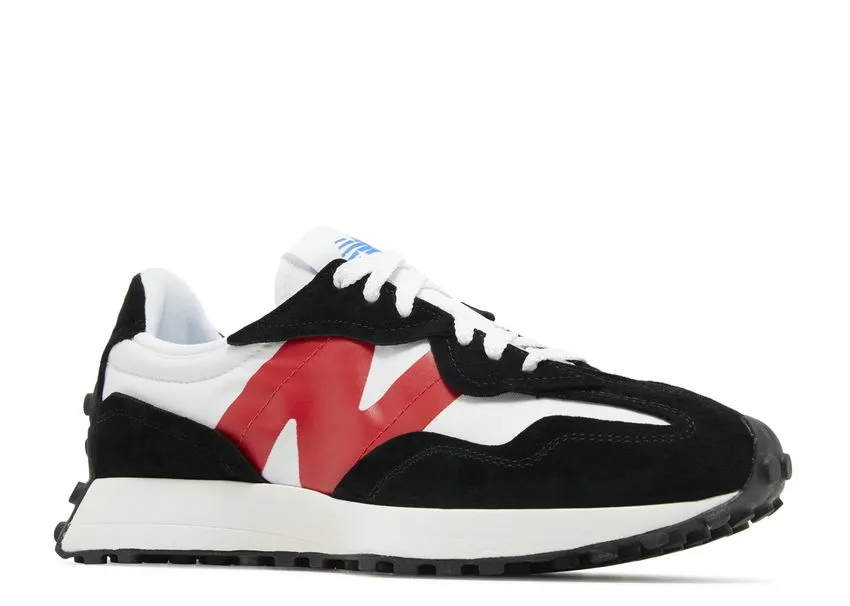 New Balance 327 White True Red Kick Step Coastal Mood