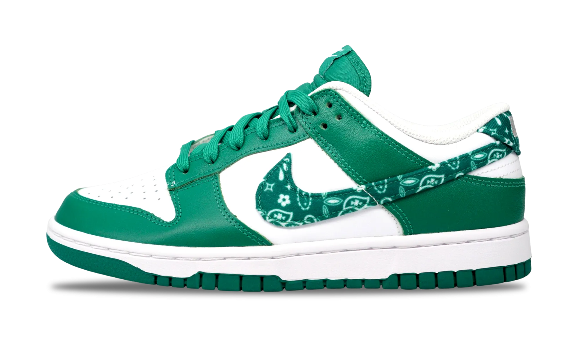Nike Dunk Low Essential Paisley Pack Green (W) (DH4401-102) Women's Size 5-9 Beach Trek