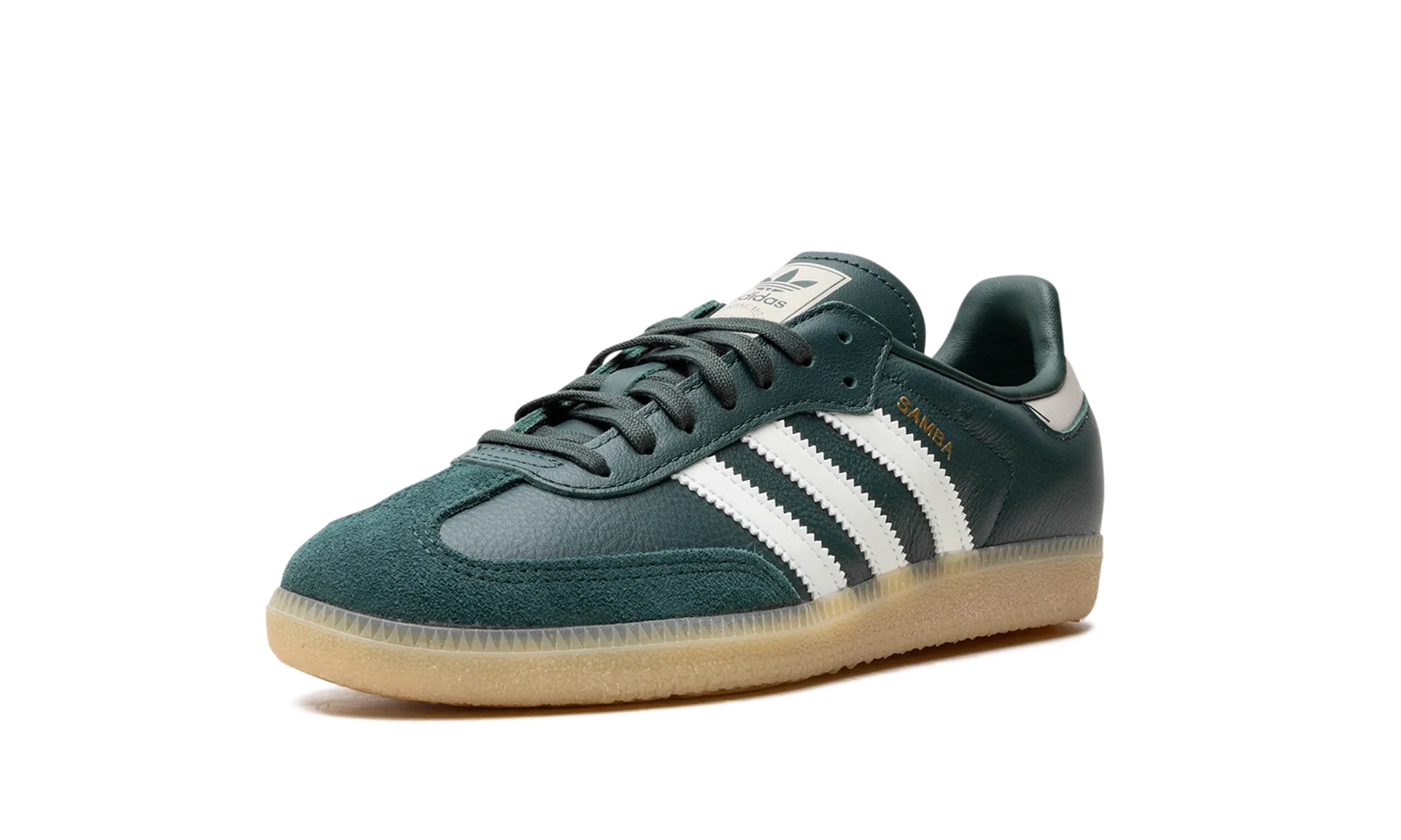 Samba OG GS "Mineral Green" Quick Slip Neutral Colorway