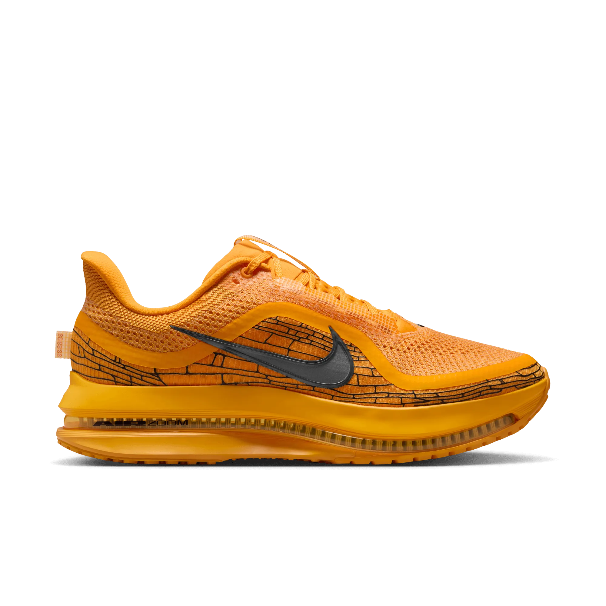 stain - resistant running wear MEN'S PEGASUS PREMIUM LV8 - D - 700 UNIVERSITY GOLD/BLACK-LASER ORANGE