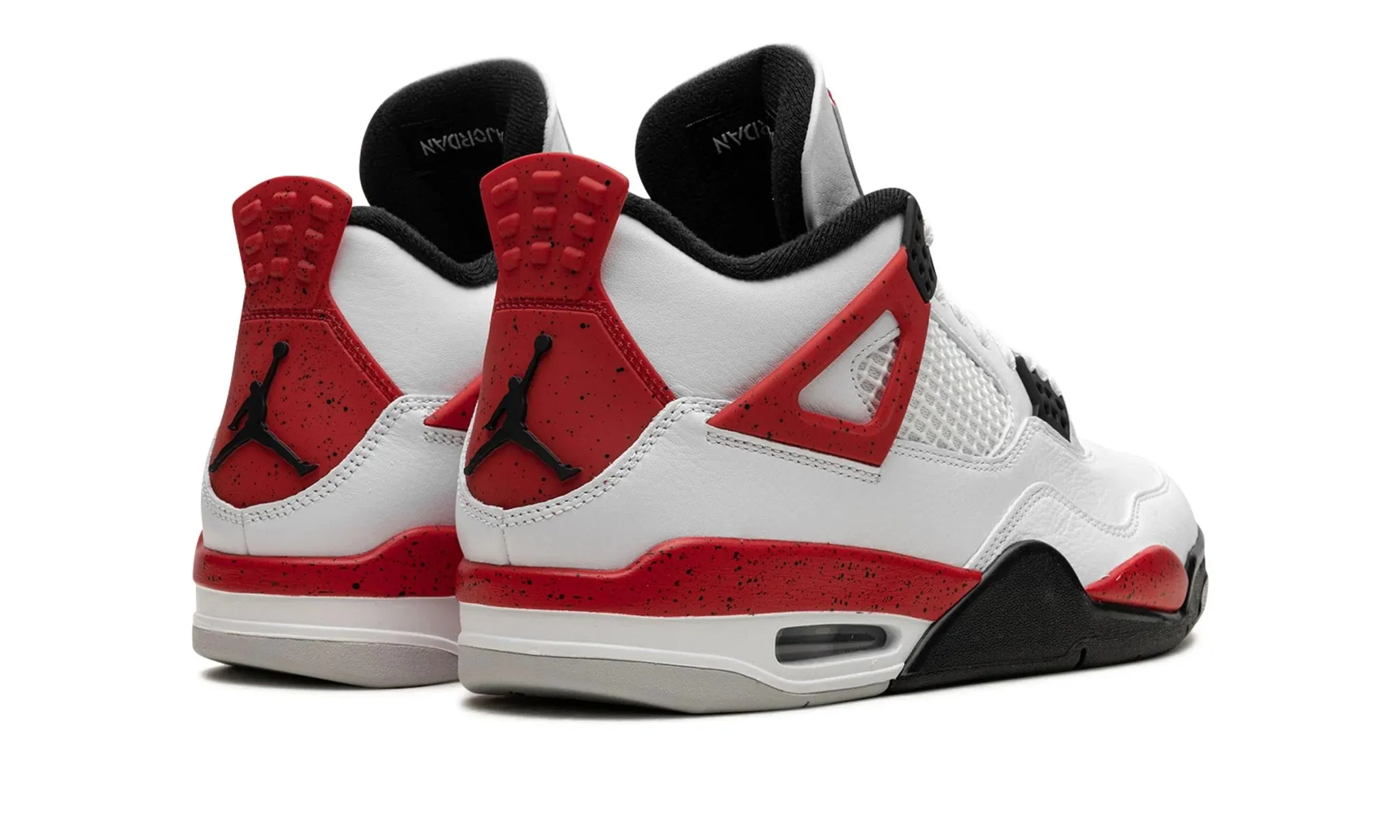 Jordan 4 Retro "Red Cement" Grade School Quiet Steps