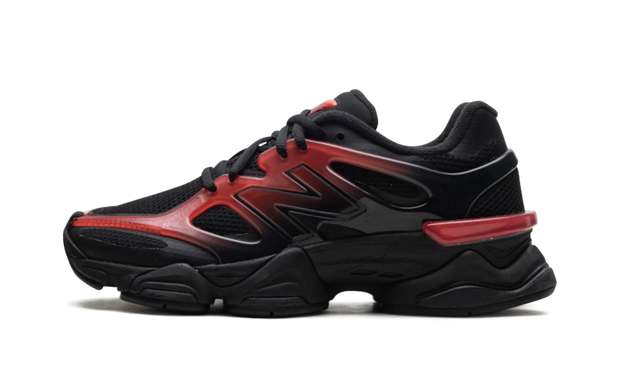 9060 "Black Red Gradient" Office Casual Effortless Style