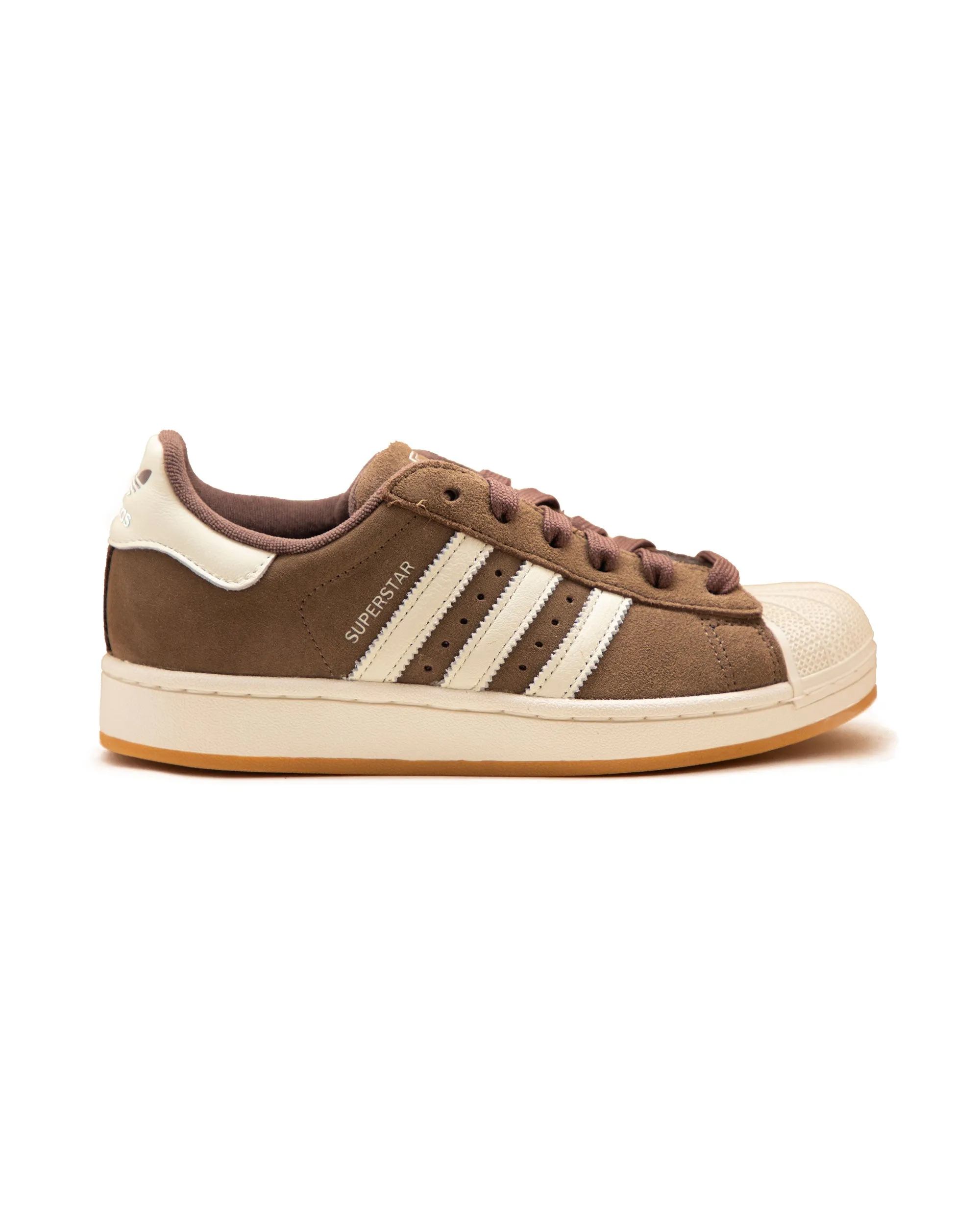 Adidas Superstar II W Suede Brown Coast Jog Star Path