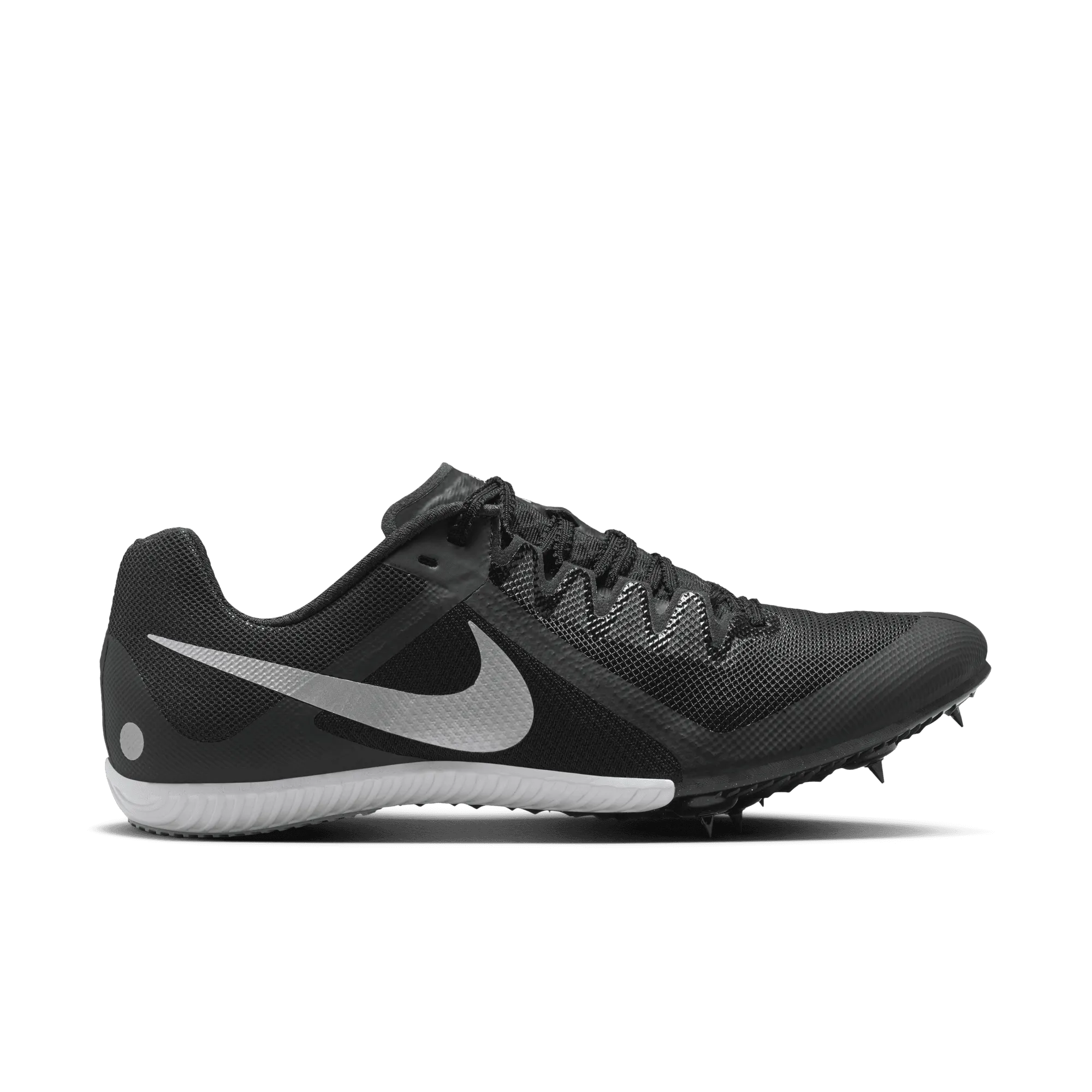 ZOOM RIVAL MULTI - D - 001 BLACK/METALLIC SILVER diamond - design shoes treadmill shoes